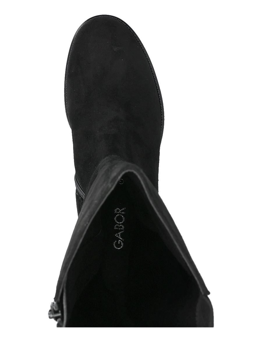 Gabor - Boot - kniehohe stiefel - black - 3