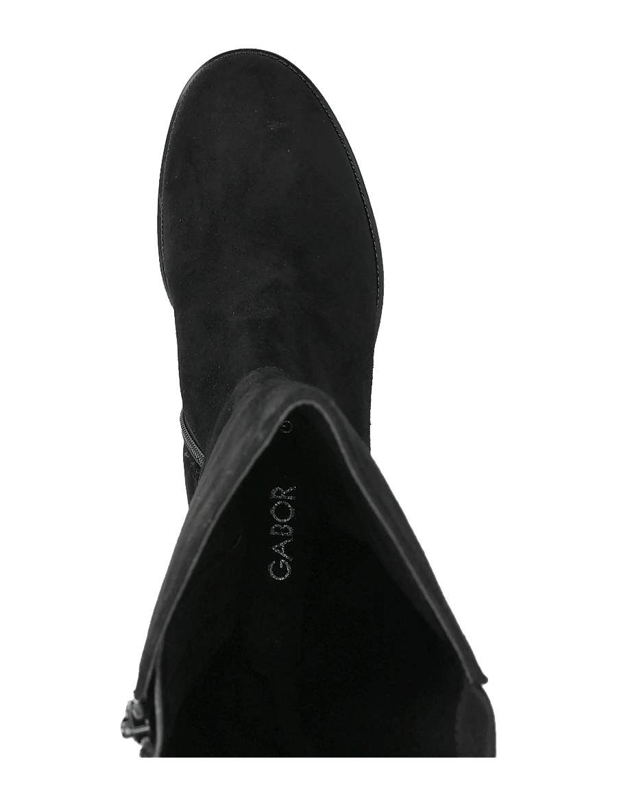 Gabor - Boot - kniehohe stiefel - black - 3