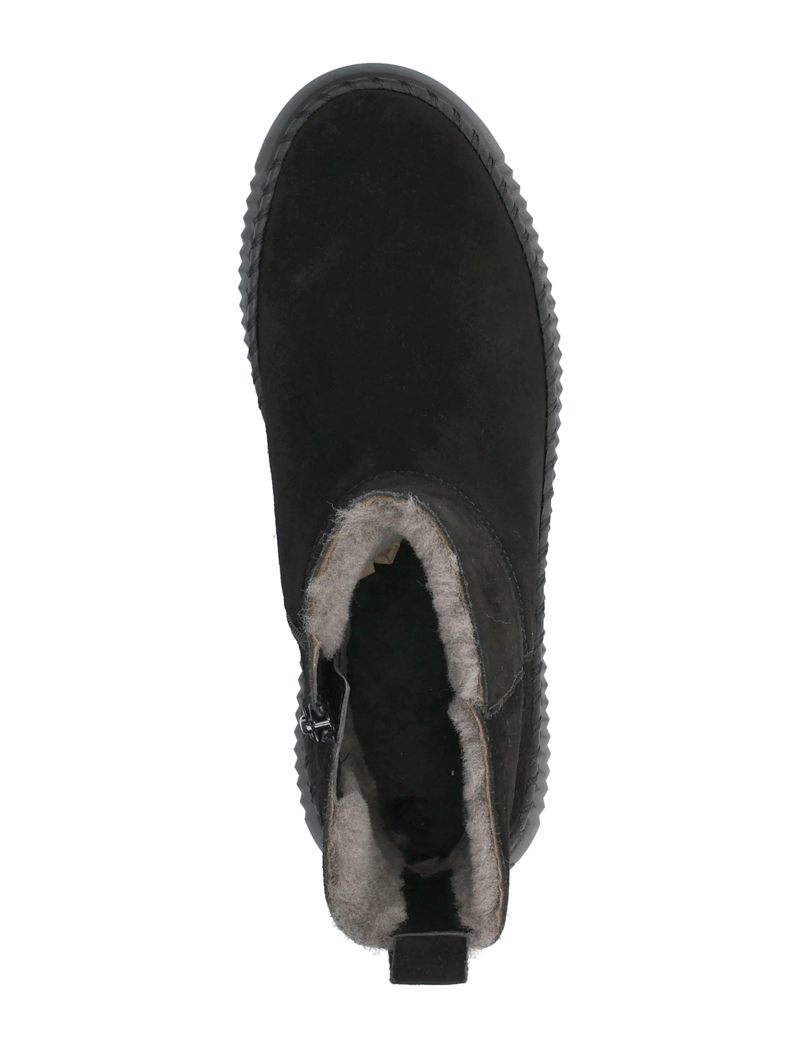 Gabor - Ankle boot, warmlining - flat ankle boots - black - 3