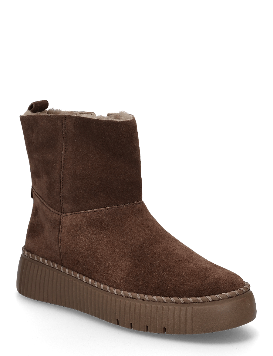 Gabor - Ankle boot, warmlining - flache stiefeletten - brown - 0