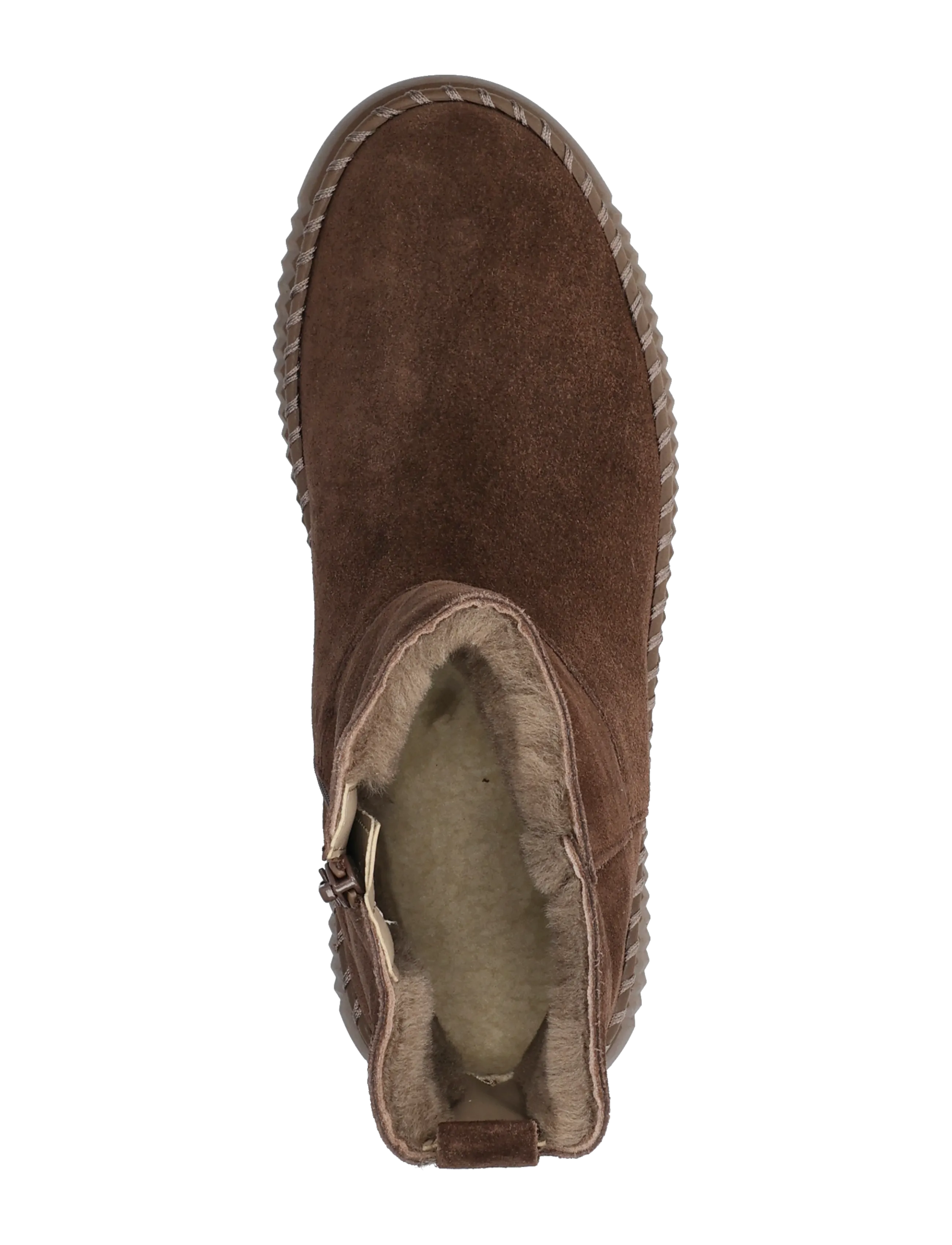 Gabor - Ankle boot, warmlining - flat ankle boots - brown - 3