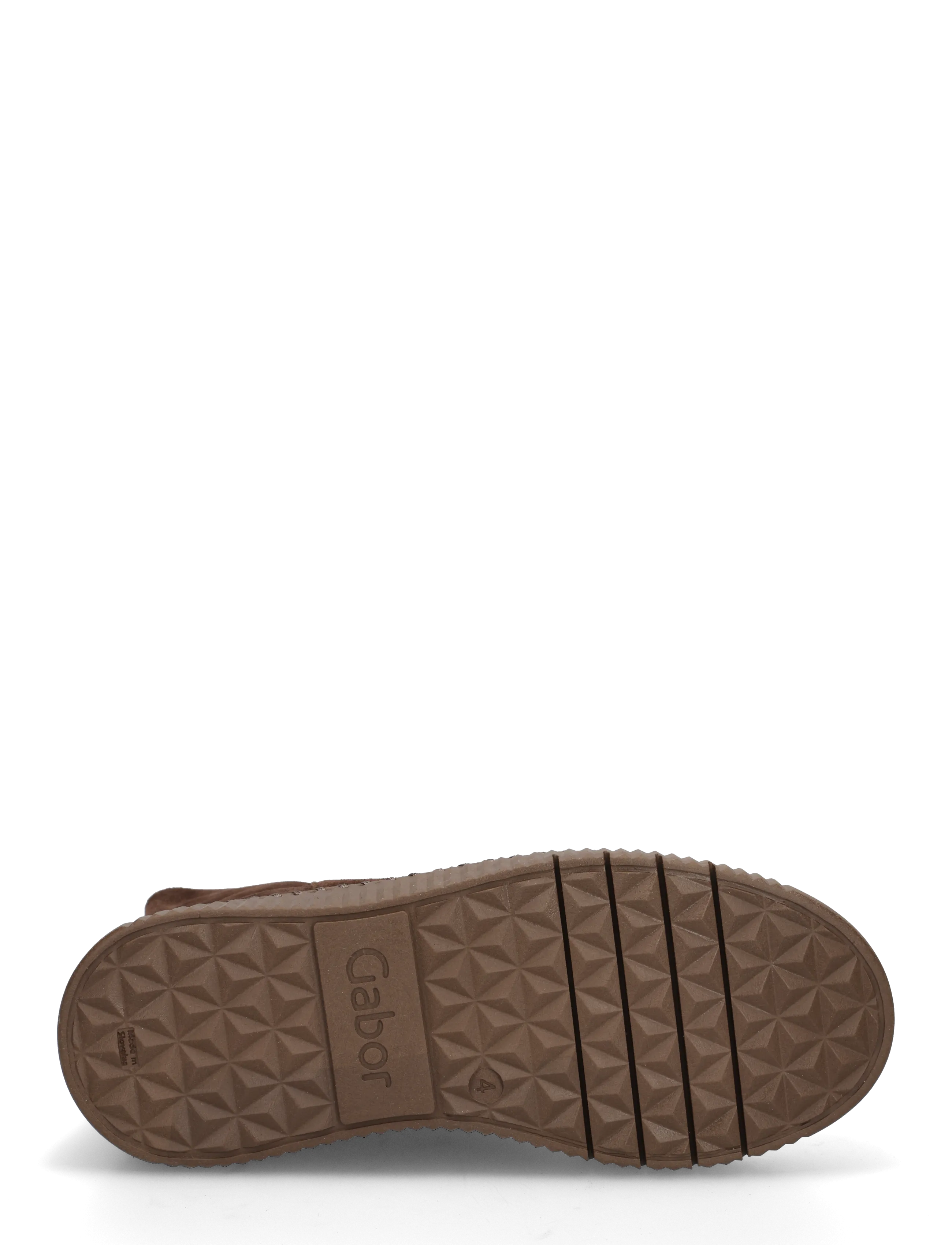 Gabor - Ankle boot, warmlining - flat ankle boots - brown - 4