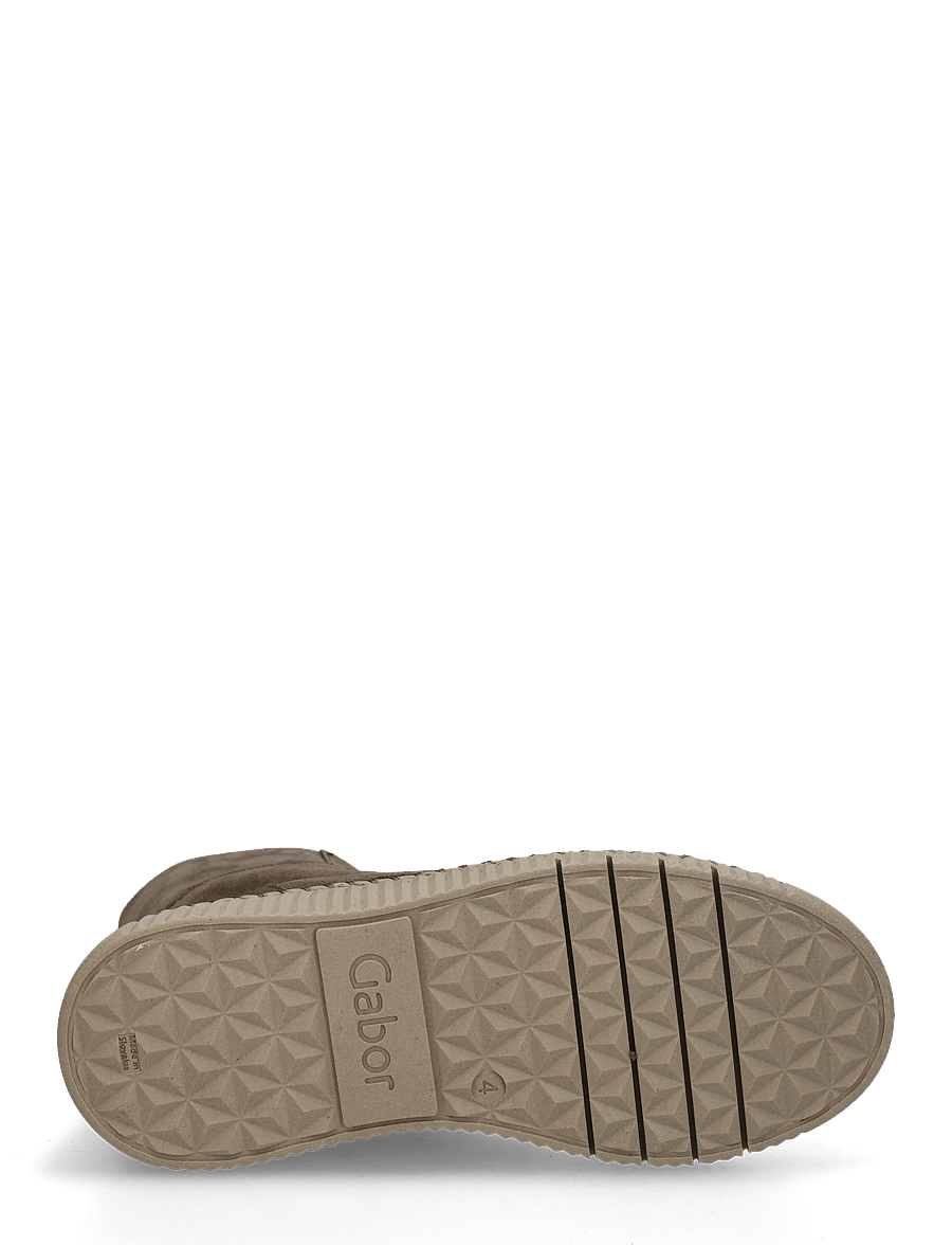 Gabor - Laced ankle boot - geschnürte stiefel - taupe - 4