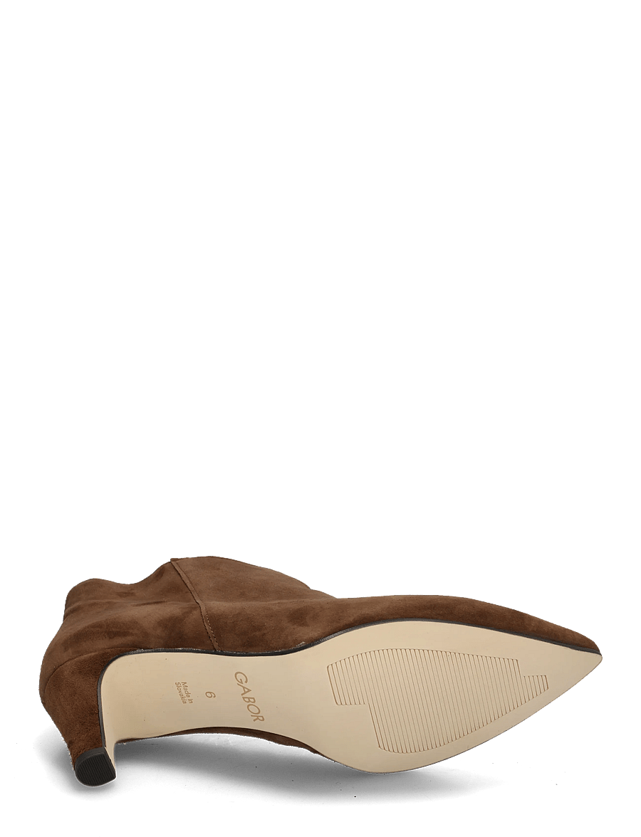 Gabor - Ankle boot - stiefeletten mit absatz - cacao - 4