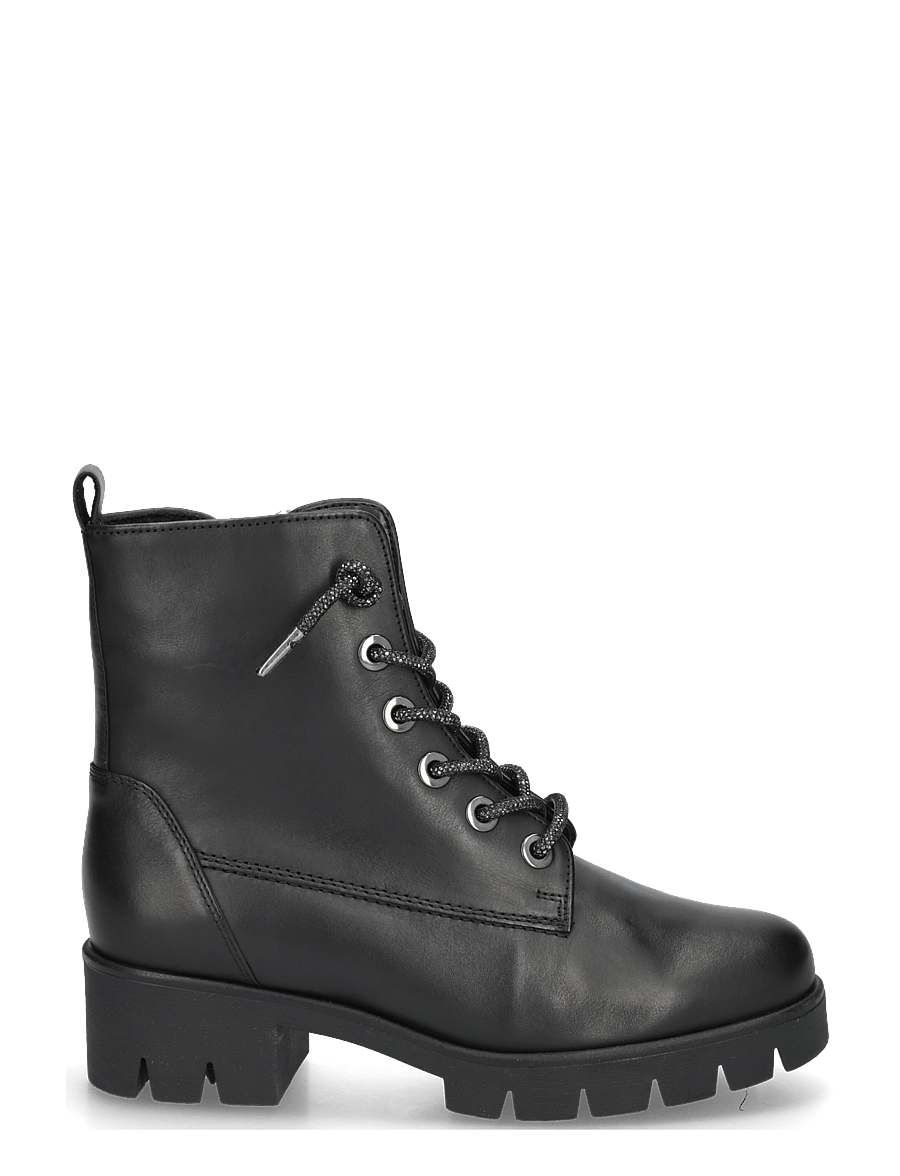 Gabor - Laced ankle boot - snørestøvler - black - 2