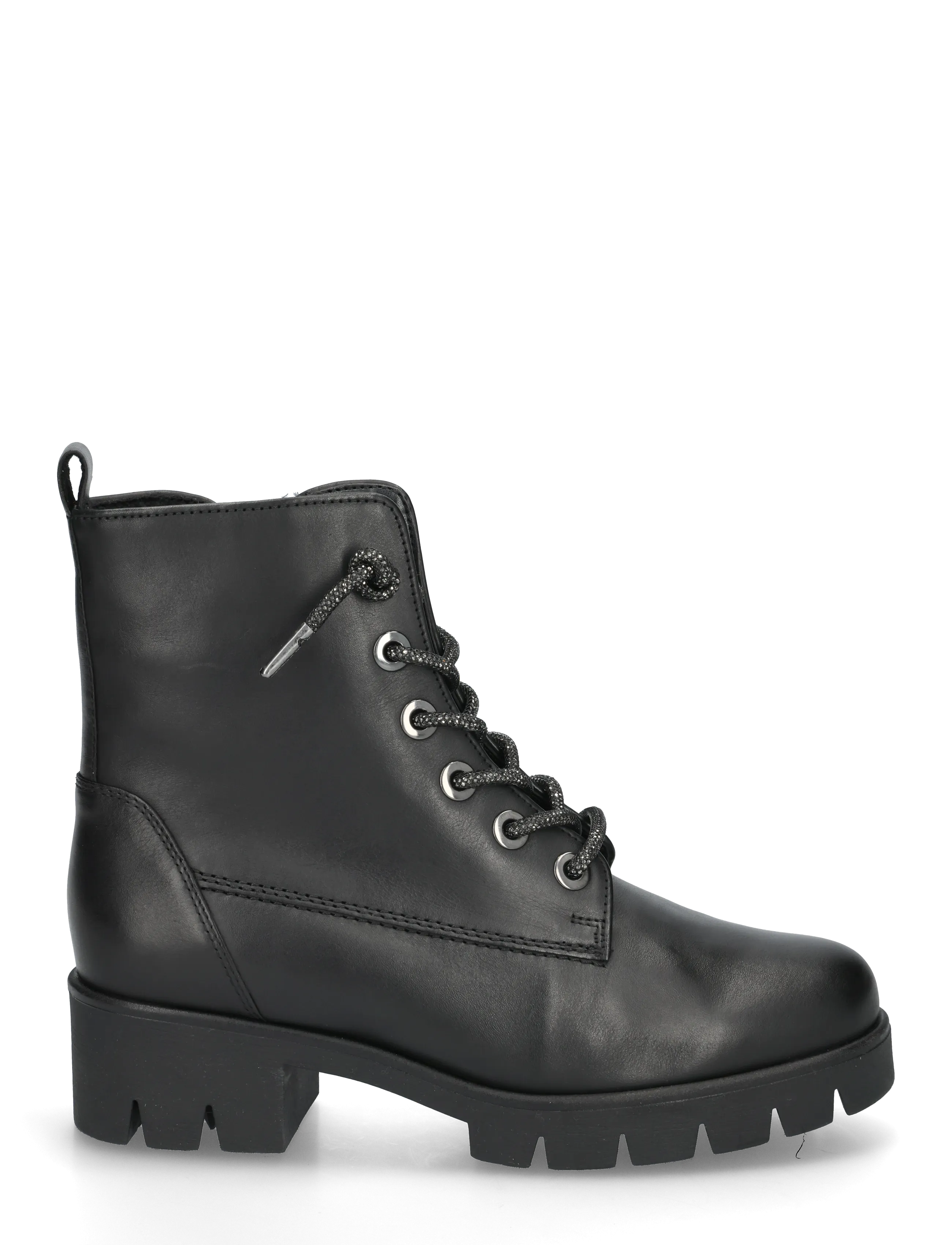 Gabor - Laced ankle boot - geschnürte stiefel - black - 2