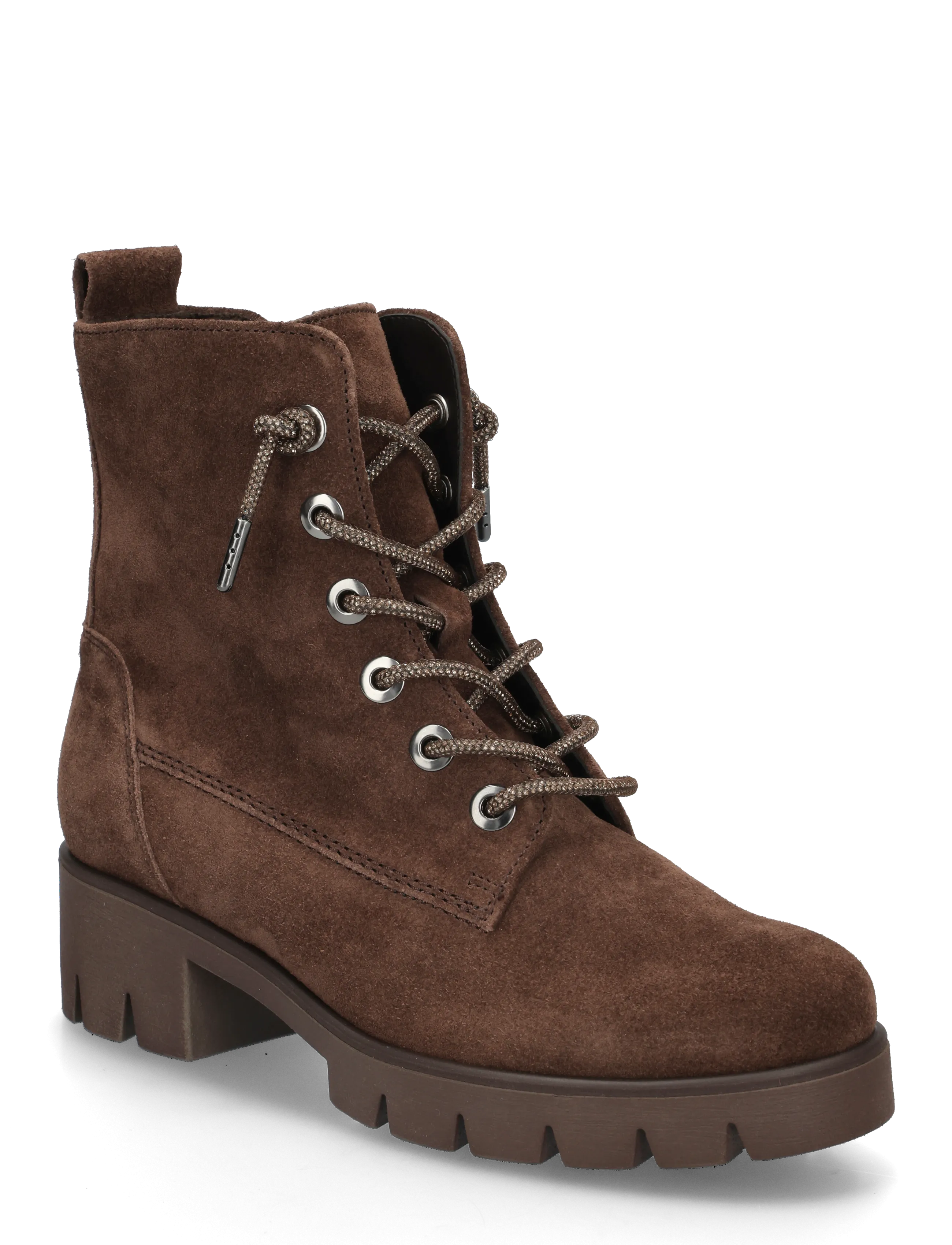 Gabor Laced ankle boot - Støvler - BROWN / brown