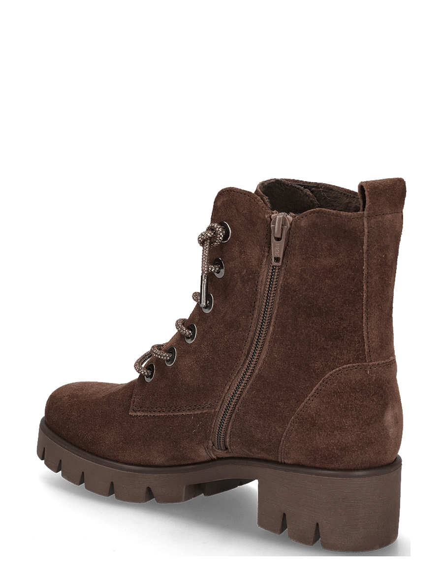 Gabor - Laced ankle boot - stövletter - brown - 1