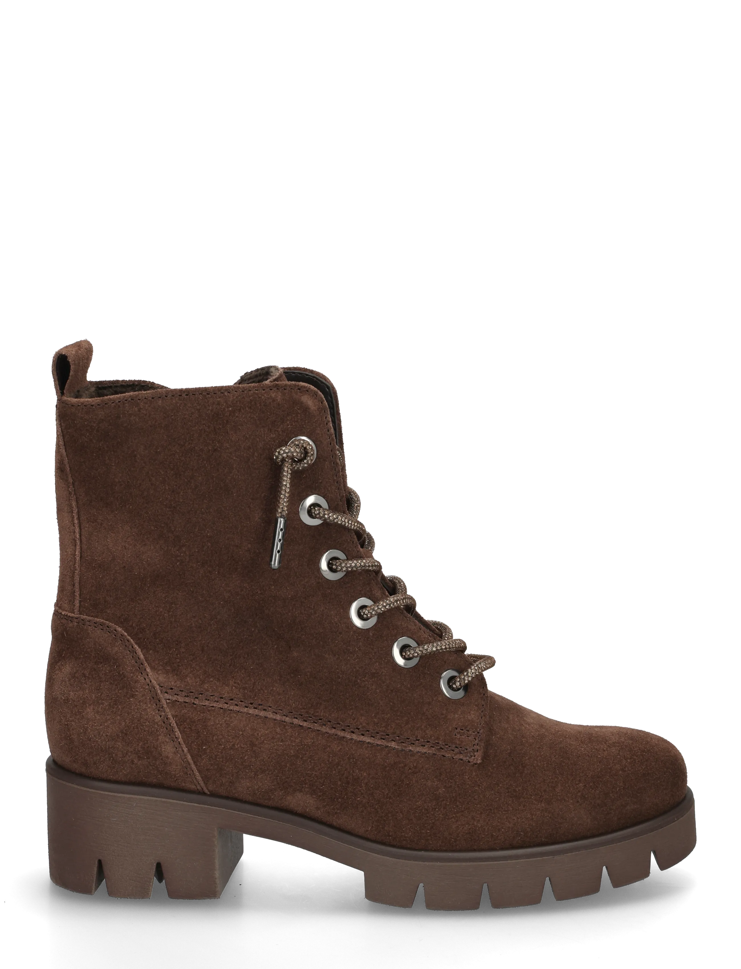 Gabor - Laced ankle boot - geschnürte stiefel - brown - 2