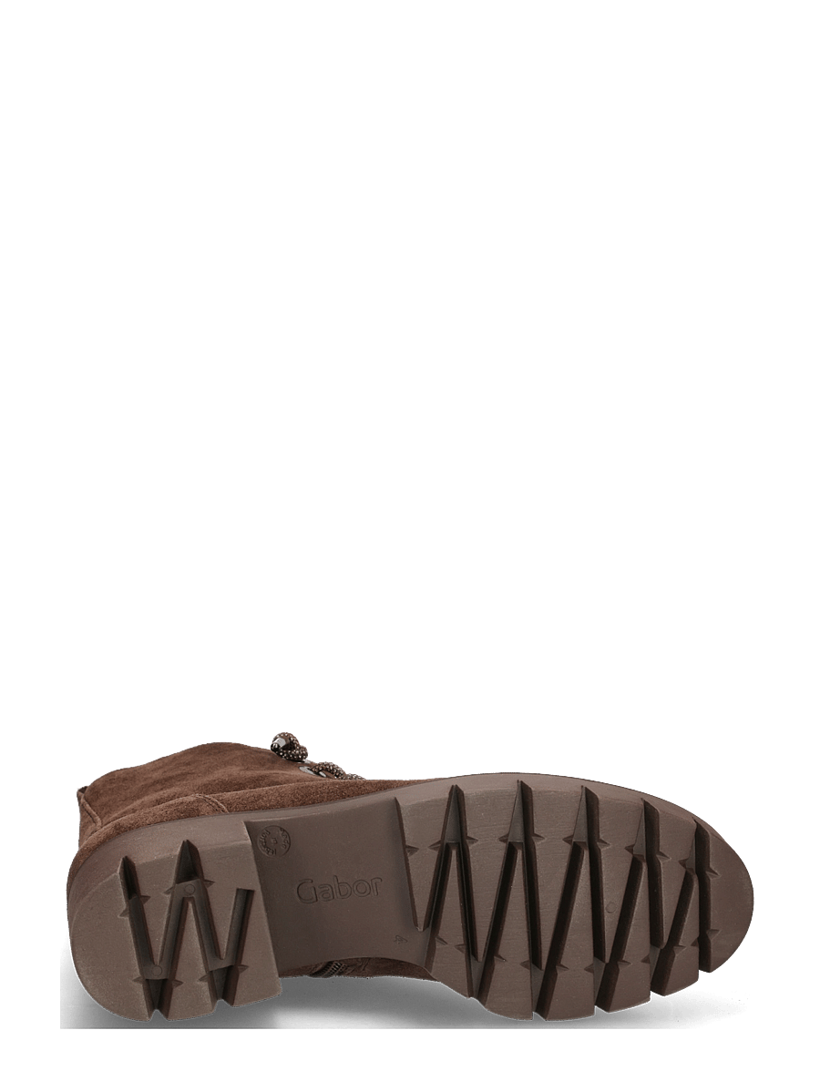 Gabor - Laced ankle boot - stövletter - brown - 4