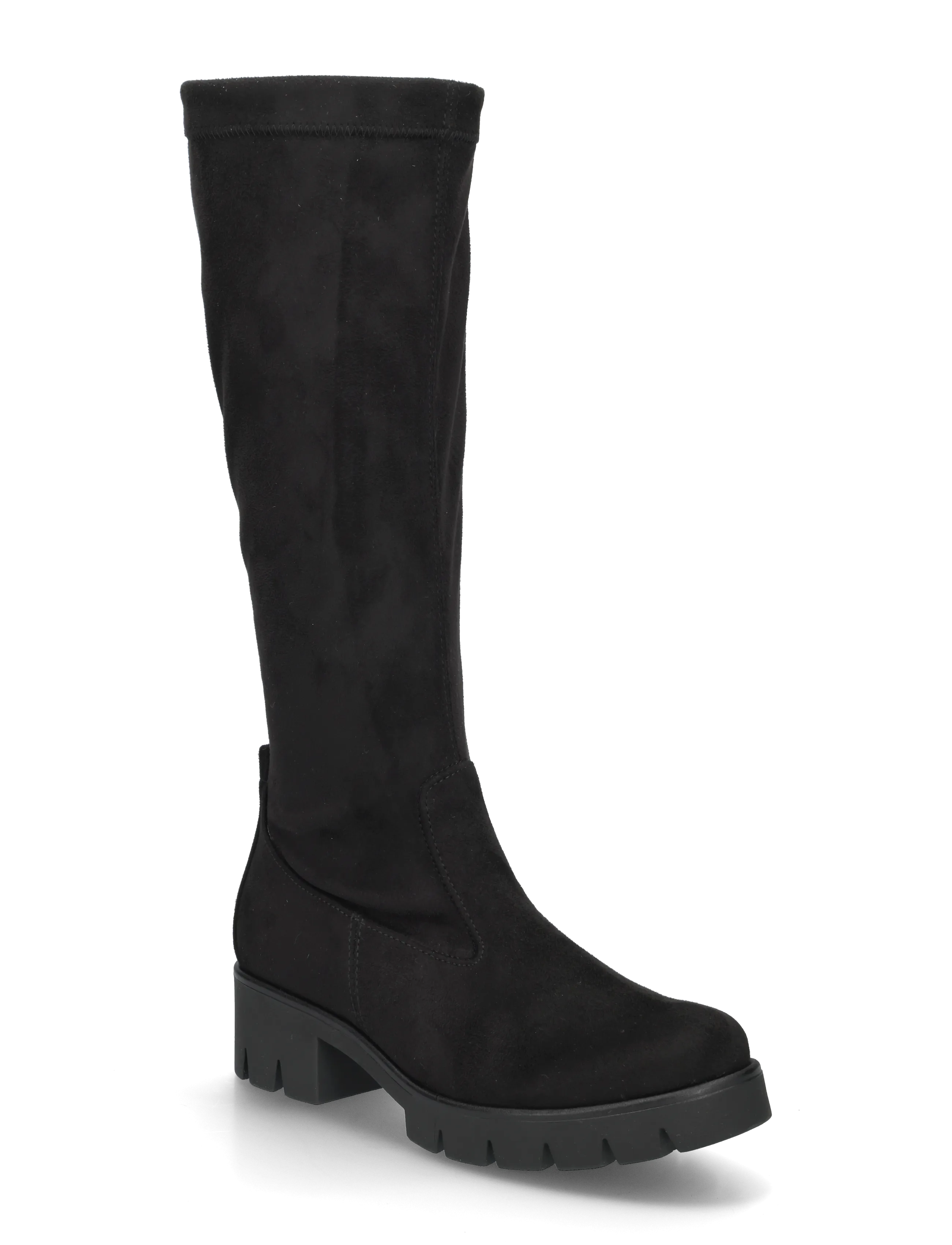 Gabor Boot - Knähöga stövlar - BLACK / black