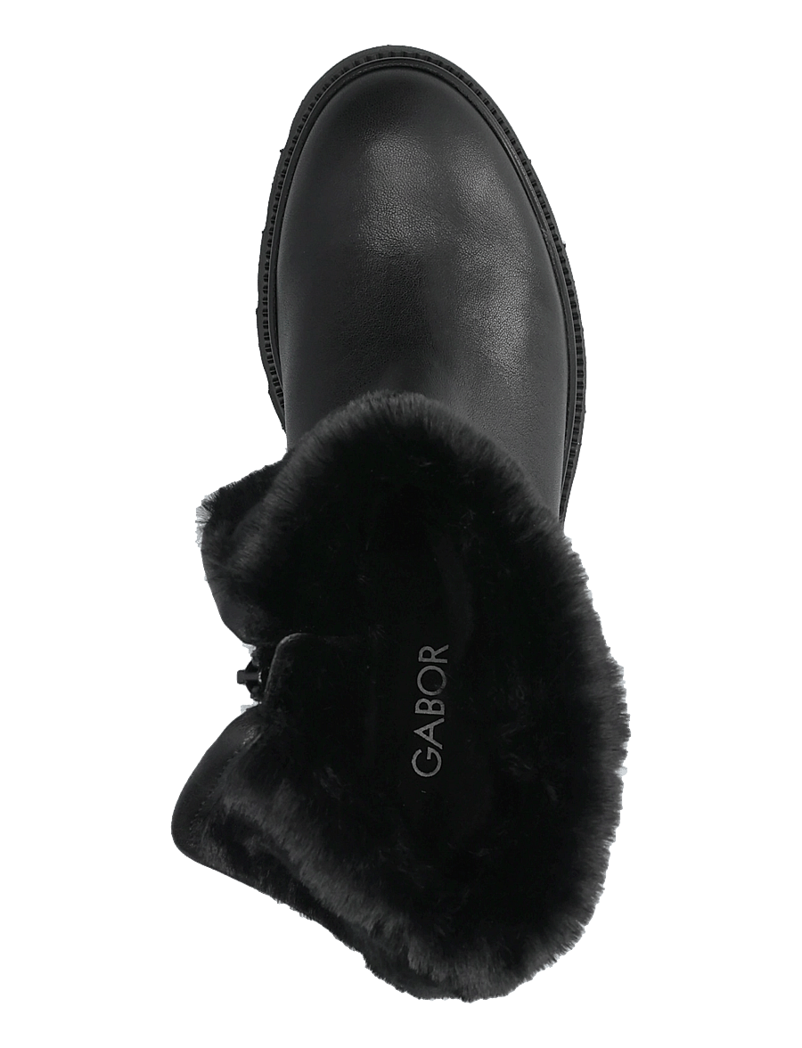 Gabor - Mid boot - vintersko - black - 3