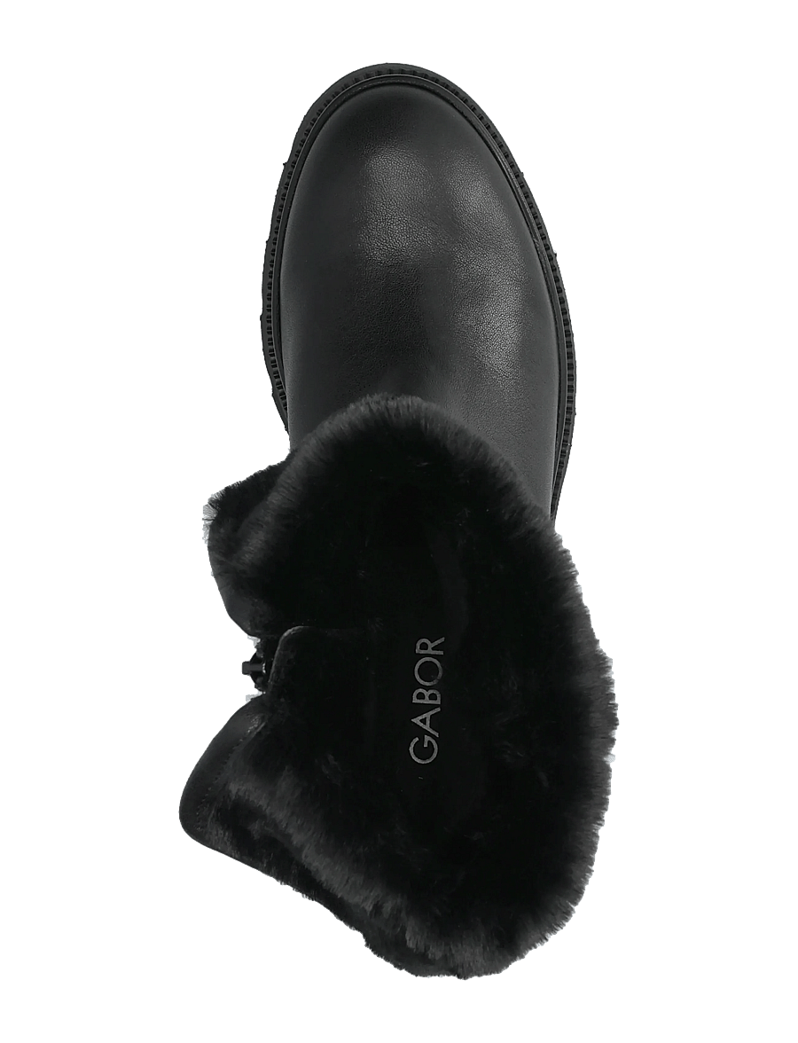 Gabor - Mid boot - vintersko - black - 3