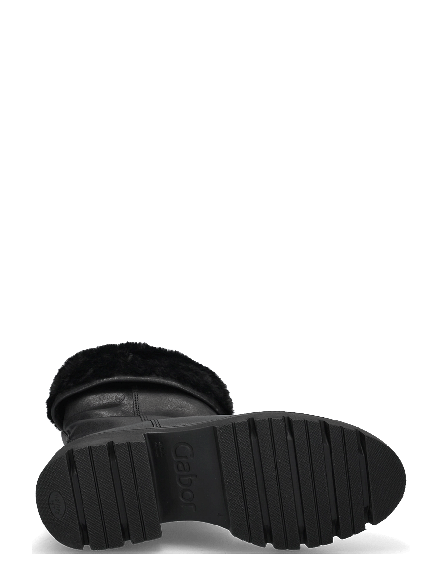 Gabor - Mid boot - vintersko - black - 4