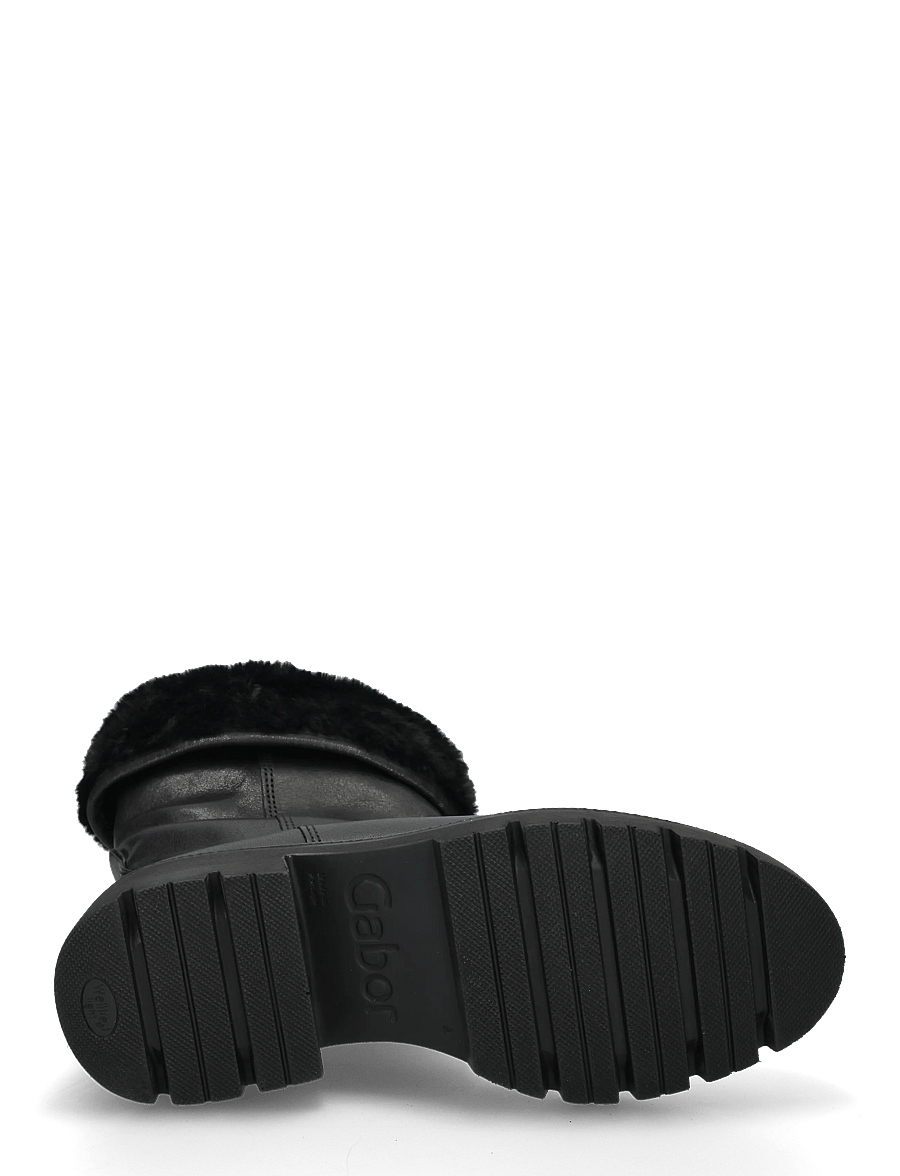 Gabor - Mid boot - vintersko - black - 4