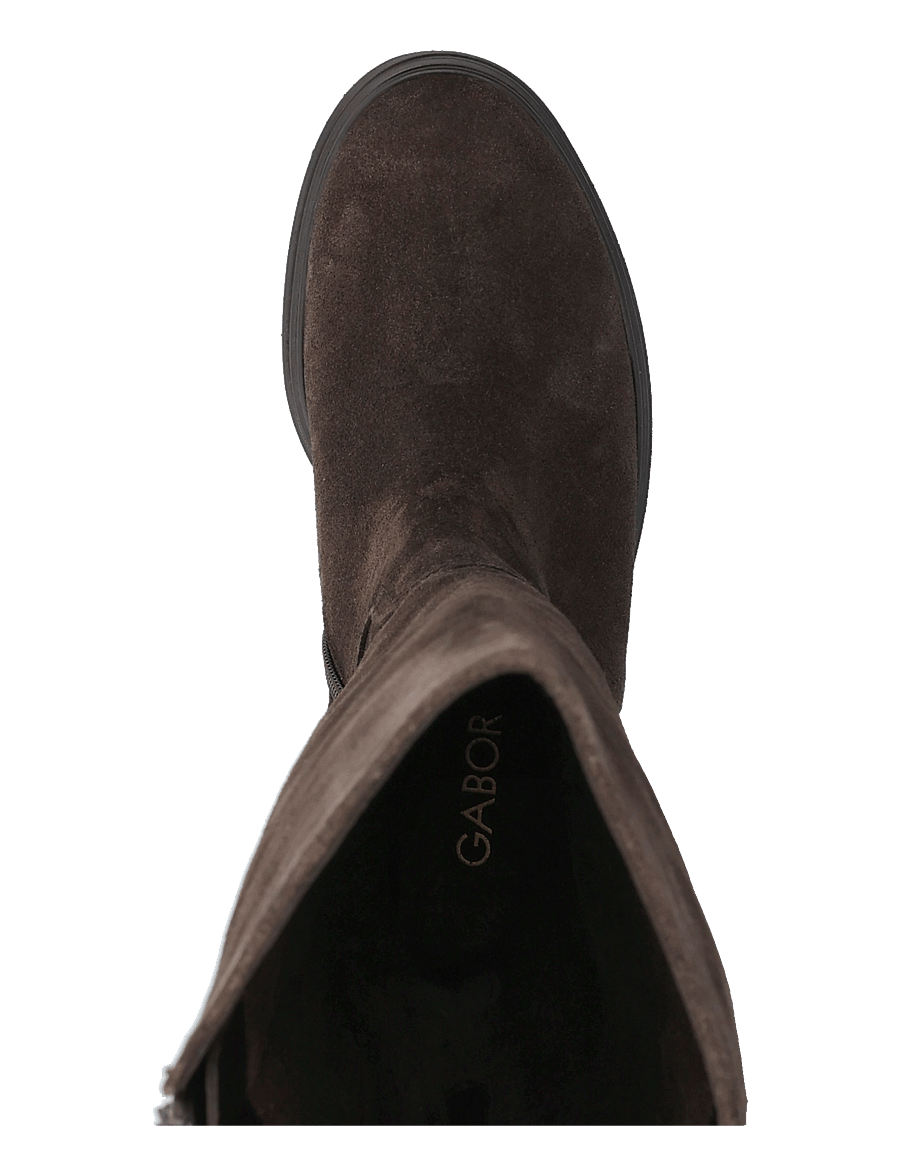Gabor - Boot - langskaftede støvler - dark brown - 3