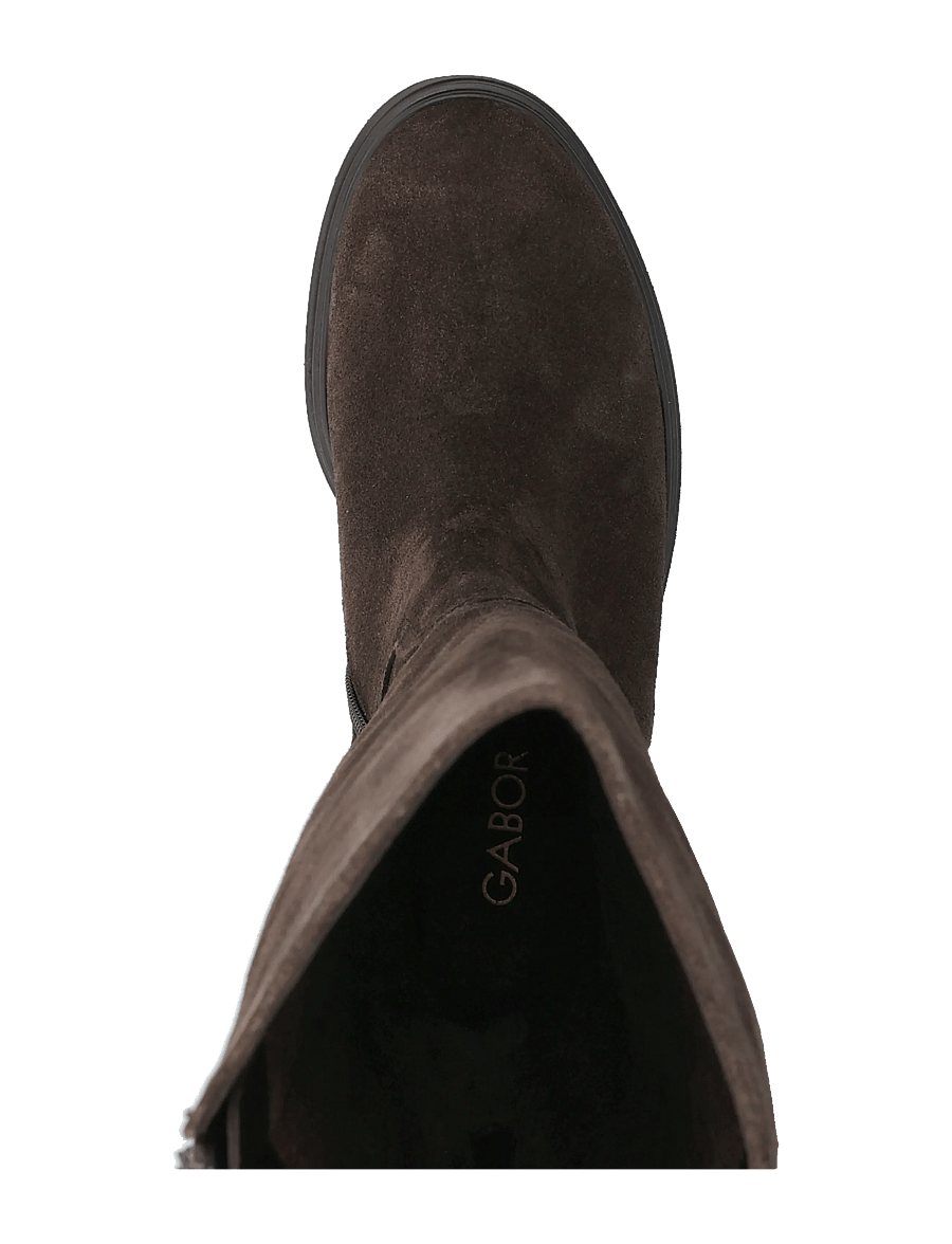 Gabor - Boot - kniehohe stiefel - dark brown - 3