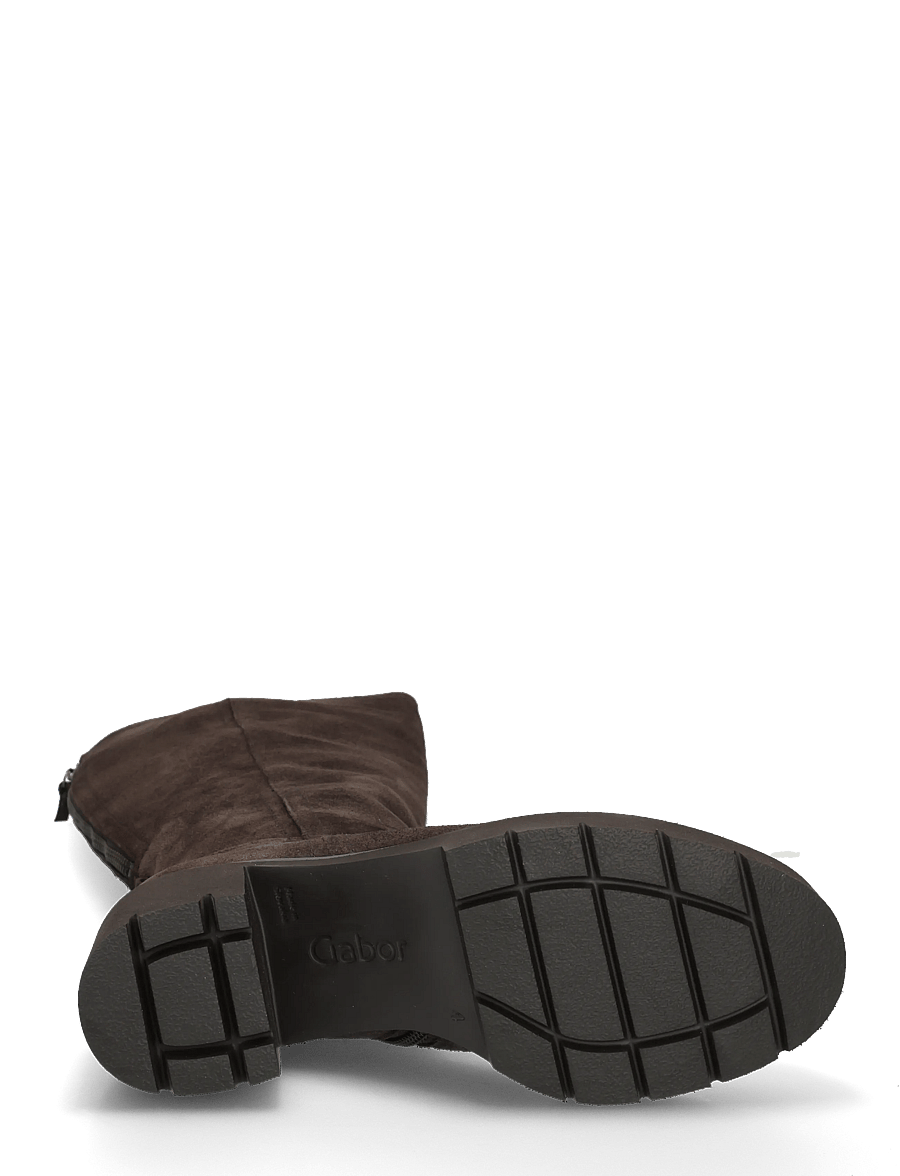Gabor - Boot - kniehohe stiefel - dark brown - 4