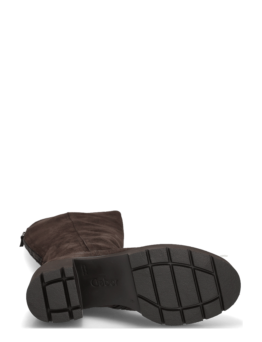 Gabor - Boot - langskaftede støvler - dark brown - 4