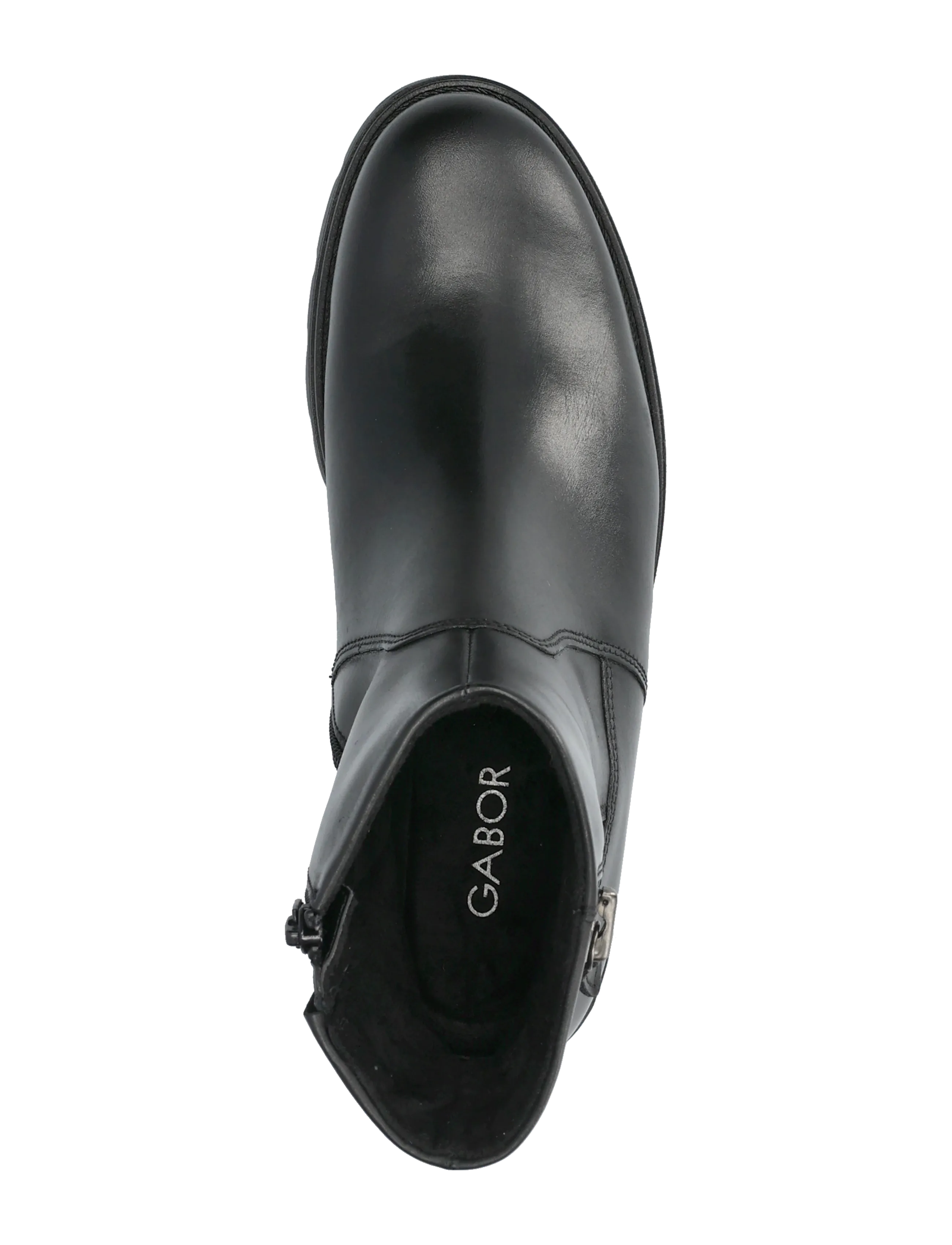 Gabor - Ankle boot - flache stiefeletten - black - 3