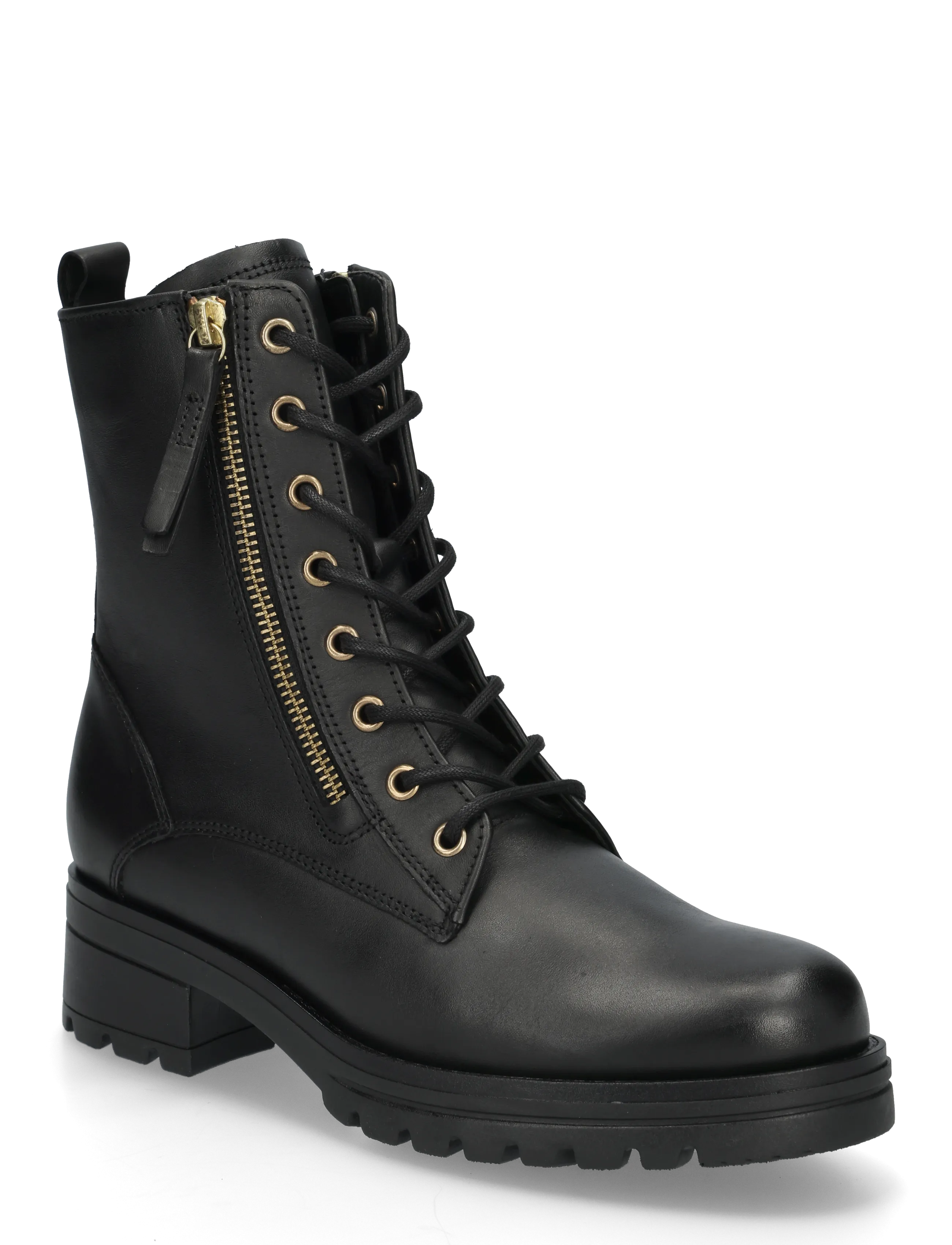 Gabor Laced ankle boot - Snørestøvler - BLACK / black