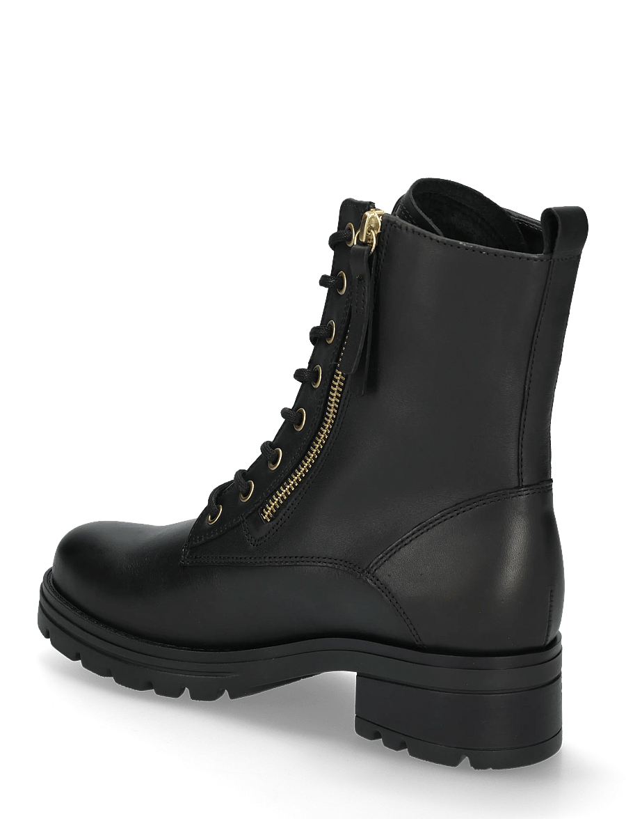 Gabor - Laced ankle boot - snørestøvler - black - 1