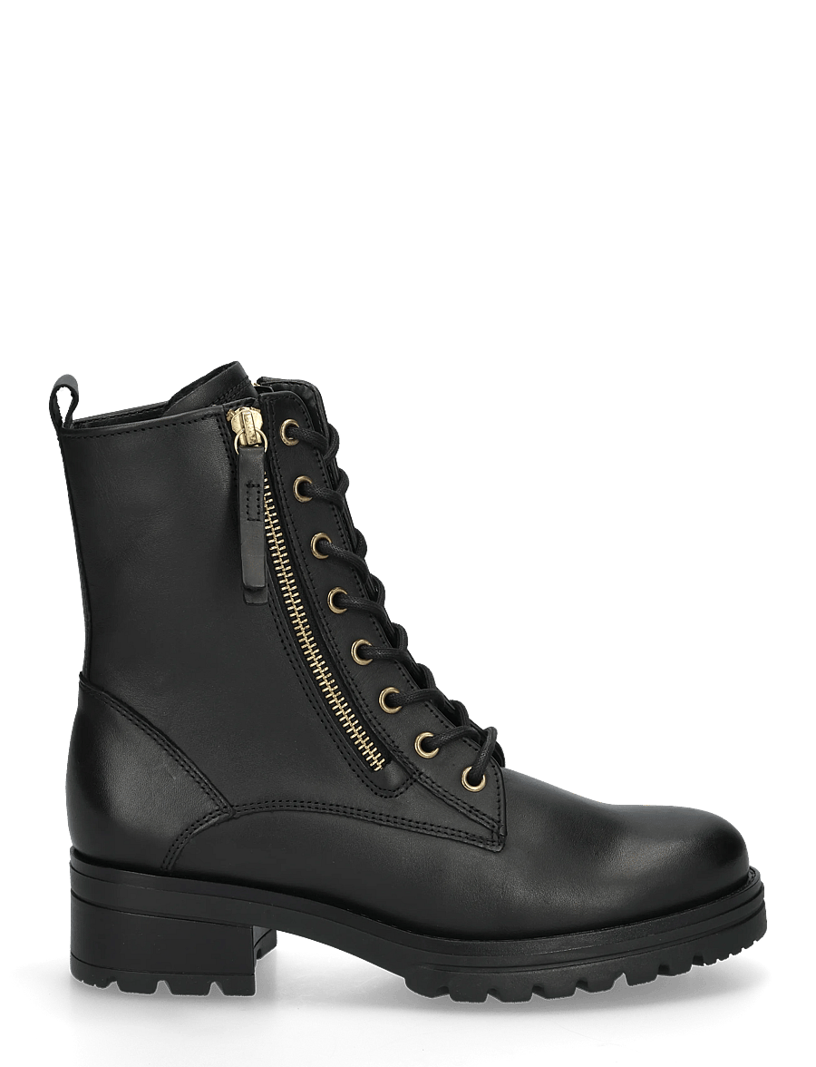 Gabor - Laced ankle boot - snørestøvler - black - 2
