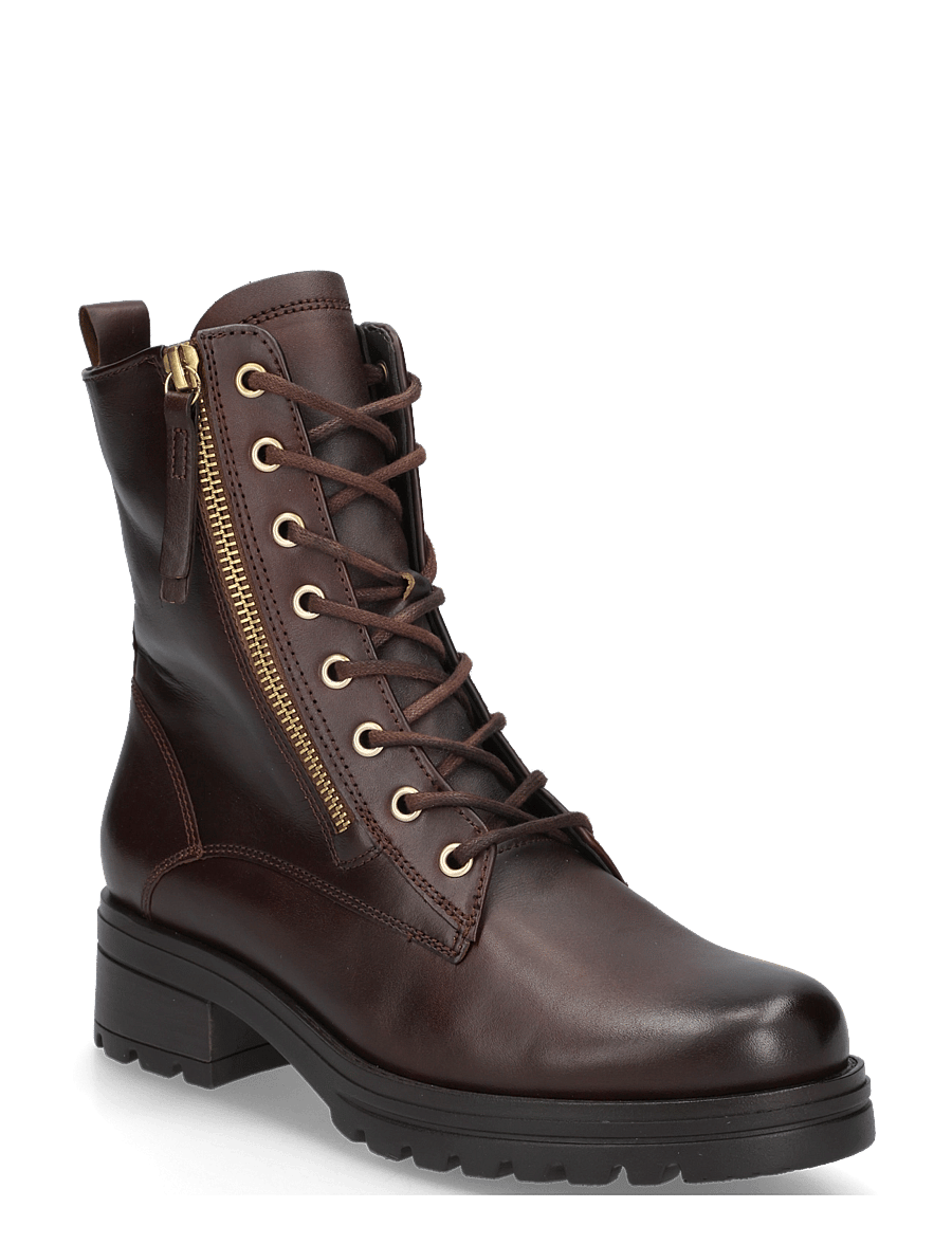 Gabor - Laced ankle boot - geschnürte stiefel - cognac - 0
