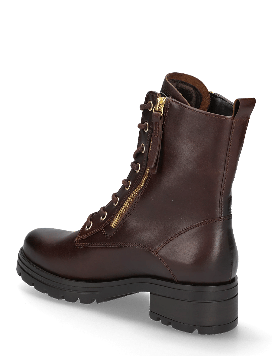Gabor - Laced ankle boot - geschnürte stiefel - cognac - 1