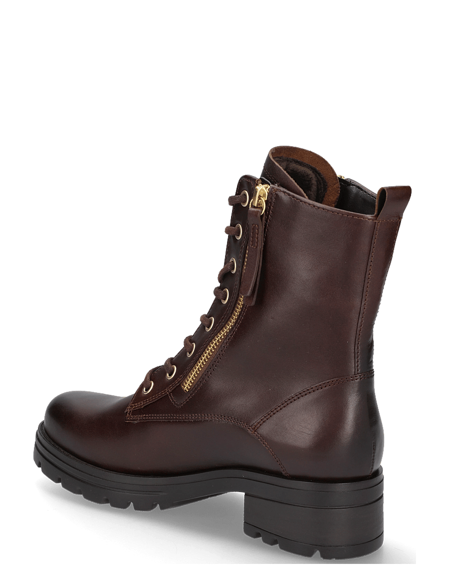 Gabor - Laced ankle boot - geschnürte stiefel - cognac - 1