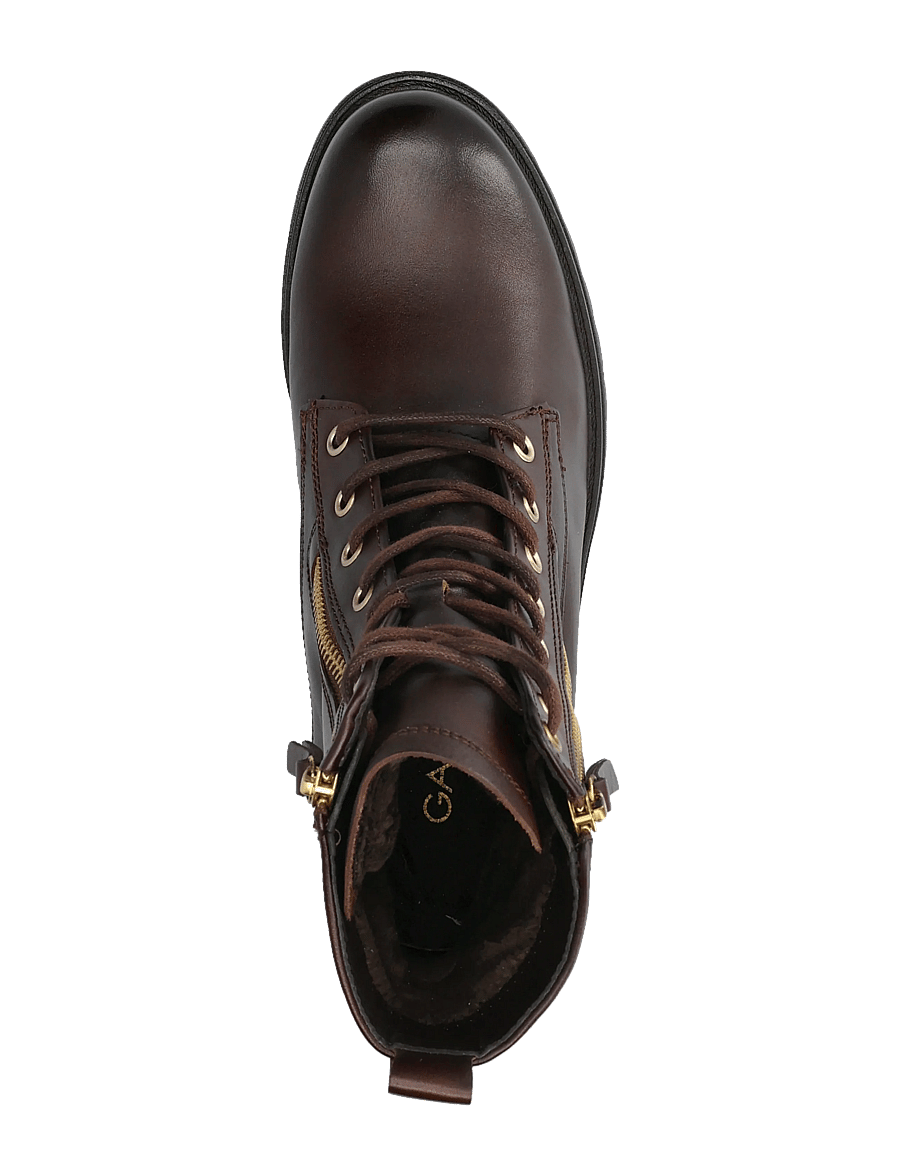 Gabor - Laced ankle boot - geschnürte stiefel - cognac - 3