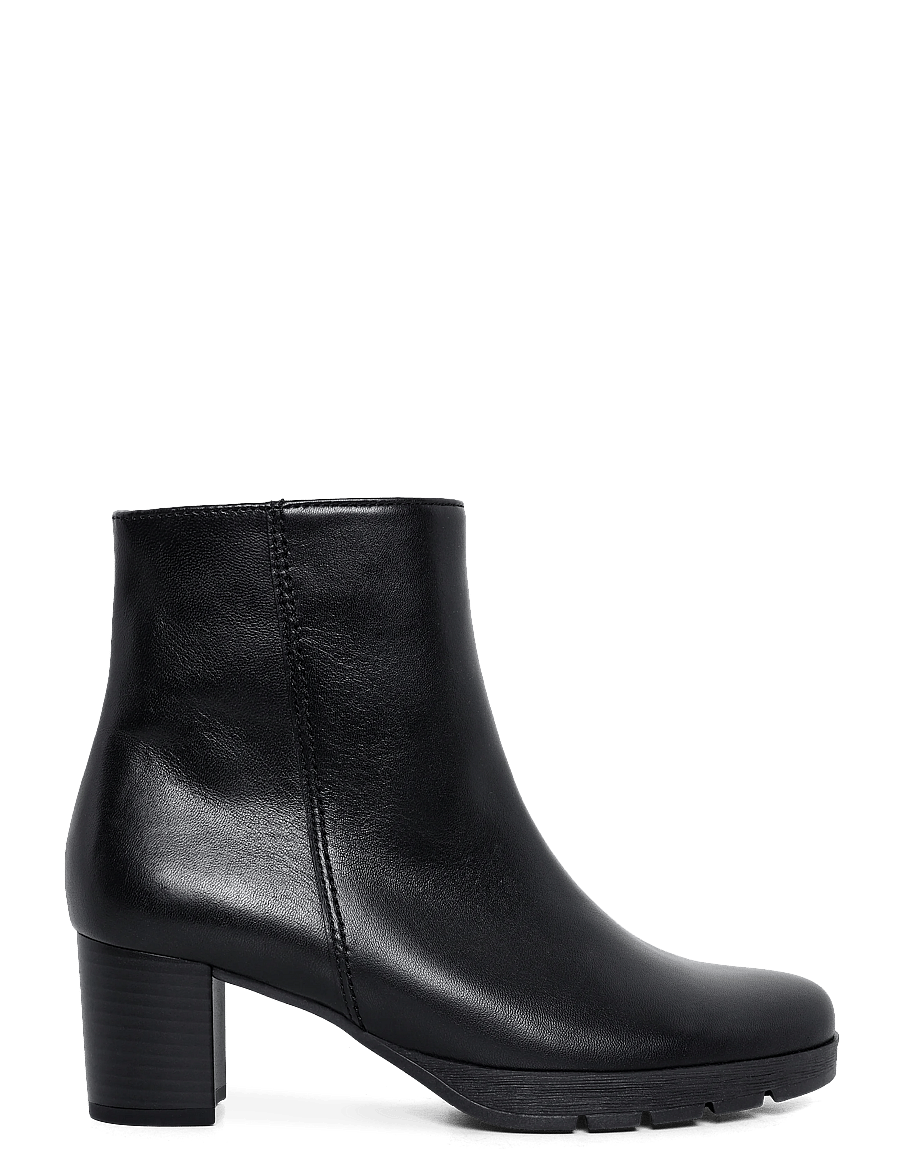 Gabor - Ankle boot - kontsaga poolsaapad - black - 2