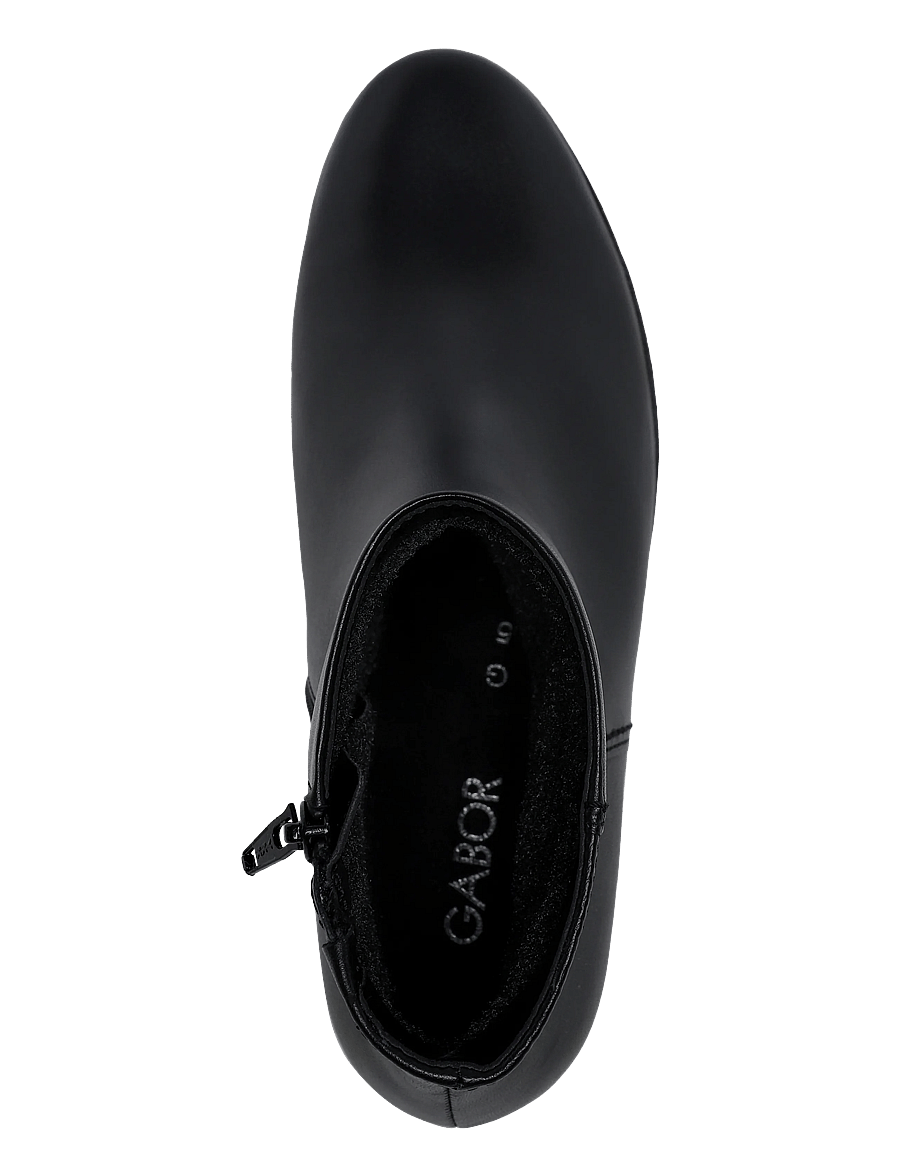Gabor - Ankle boot - kontsaga poolsaapad - black - 3