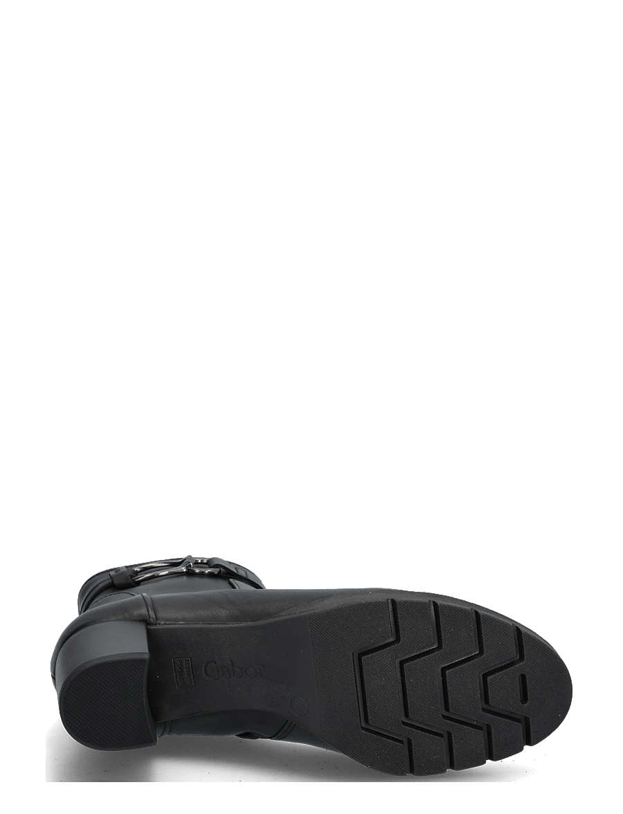 Gabor - Ankle boot - stiefeletten mit absatz - black - 4