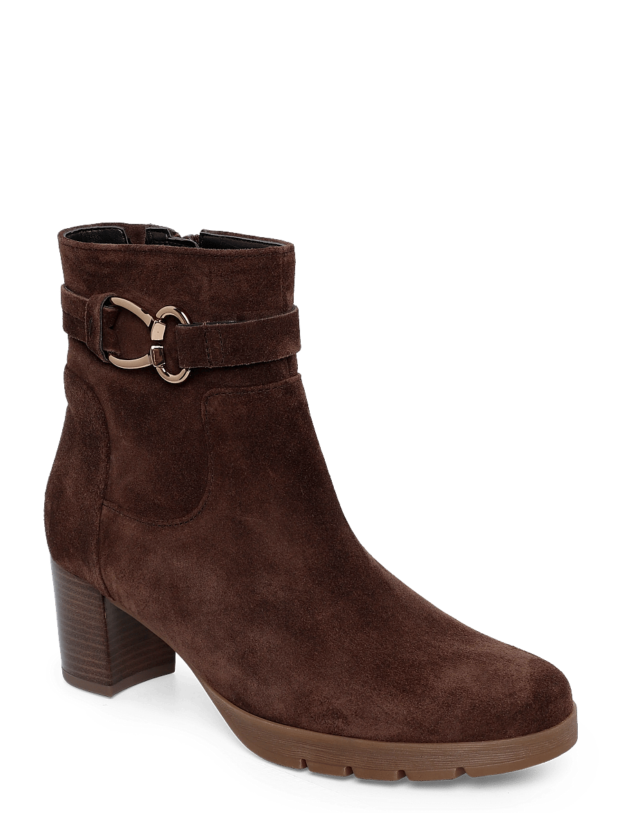 Gabor - Ankle boot - kontsaga poolsaapad - brown - 0