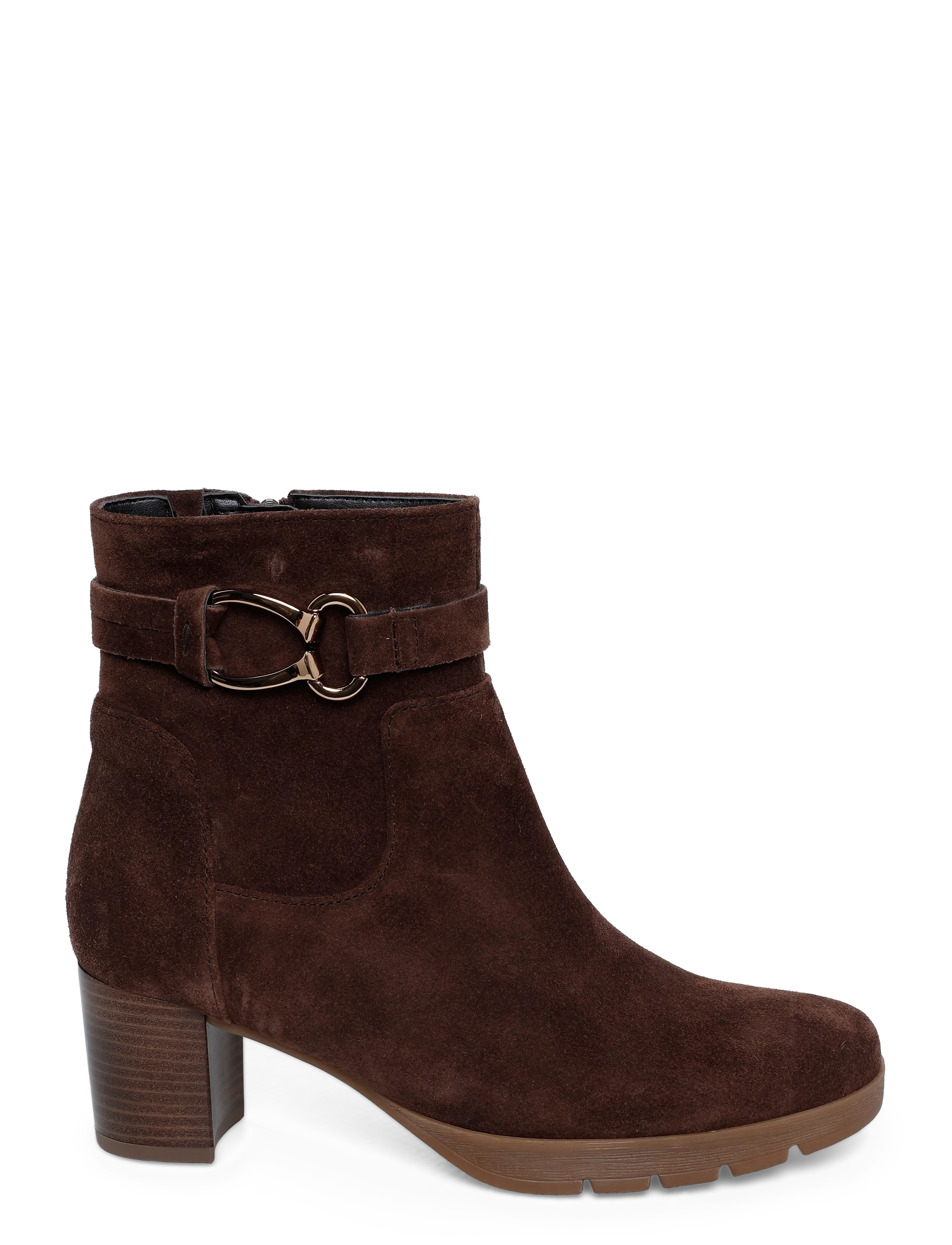Gabor - Ankle boot - kontsaga poolsaapad - brown - 2