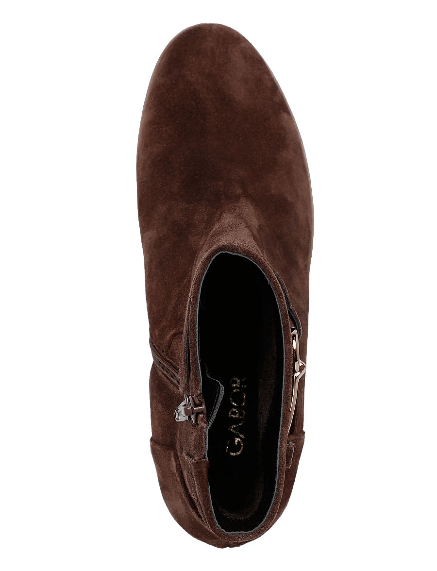Gabor - Ankle boot - kontsaga poolsaapad - brown - 3