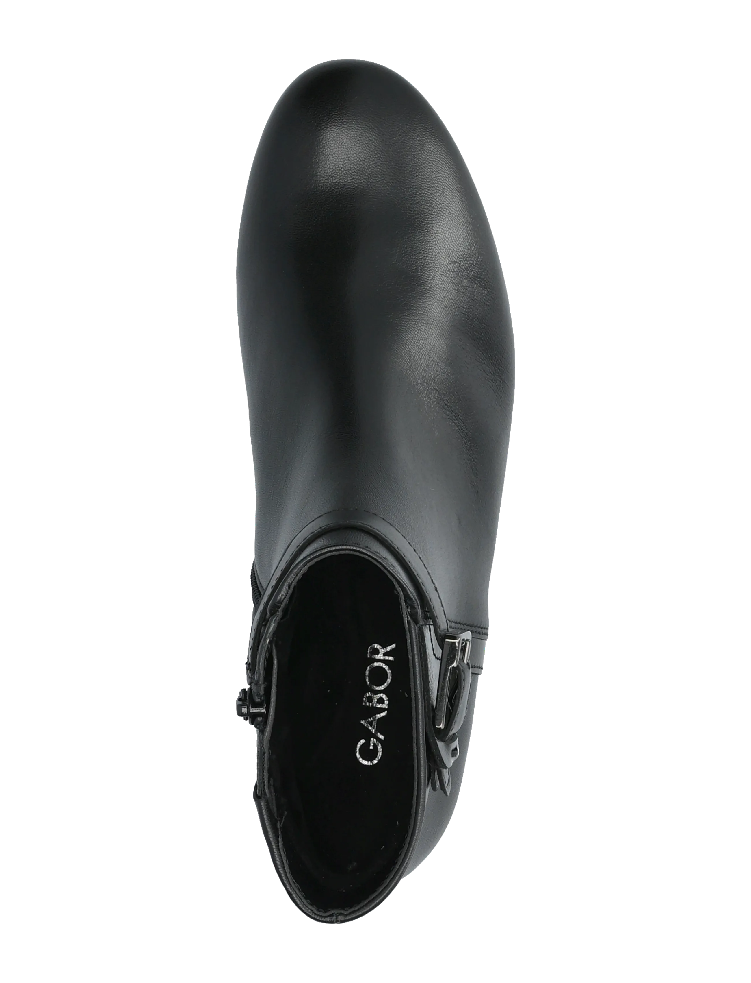 Gabor - Ankle boot - kontsaga poolsaapad - black - 3