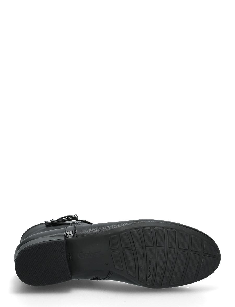 Gabor - Ankle boot - kontsaga poolsaapad - black - 4