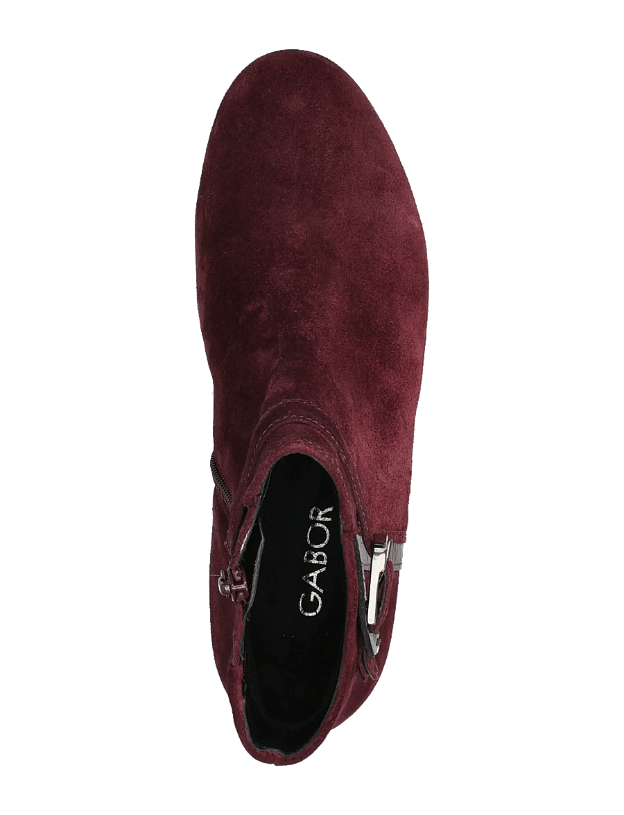 Gabor - Ankle boot - stiefeletten mit absatz - bordeaux - 3