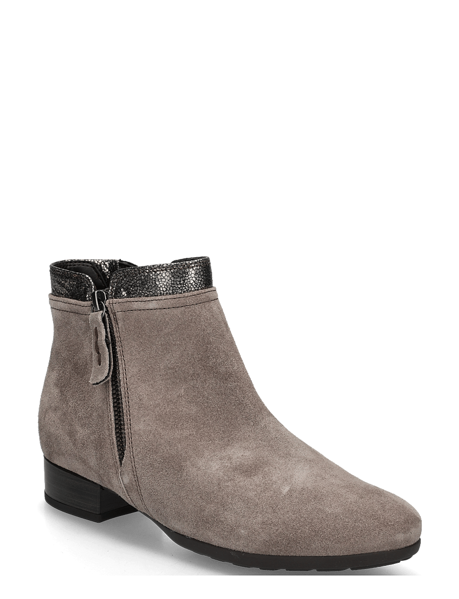 Gabor - Ankle boot - stiefeletten mit absatz - taupe - 0