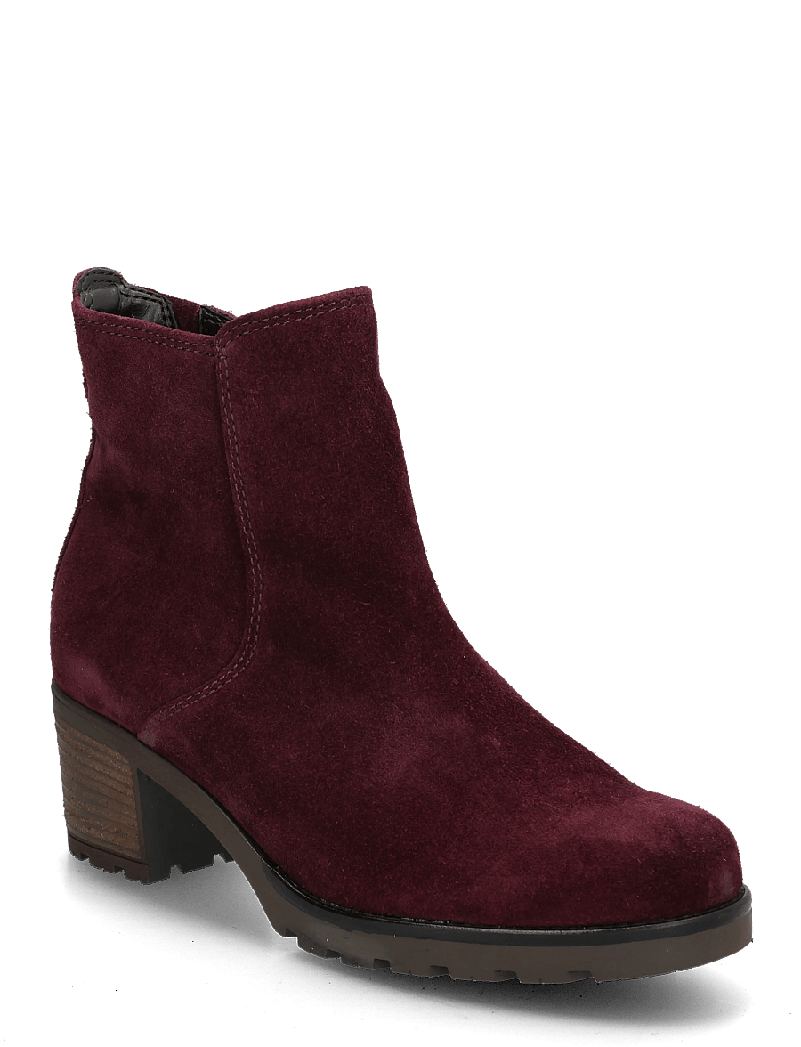 Gabor - Ankle boot - kontsaga poolsaapad - bordeaux - 0