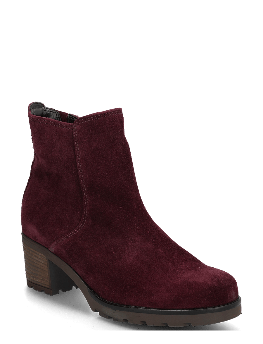 Gabor - Ankle boot - stiefeletten mit absatz - bordeaux - 0
