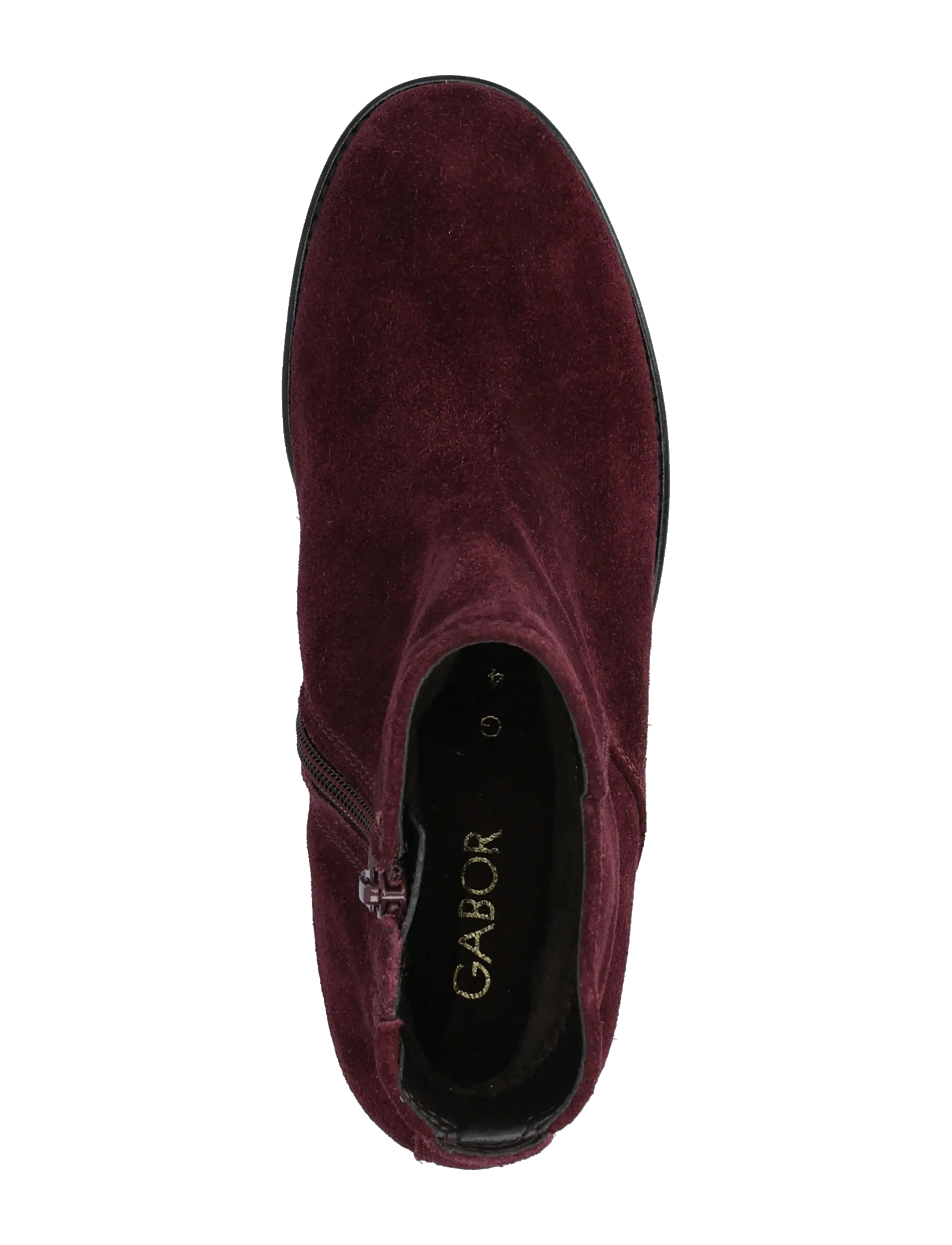 Gabor - Ankle boot - kontsaga poolsaapad - bordeaux - 3