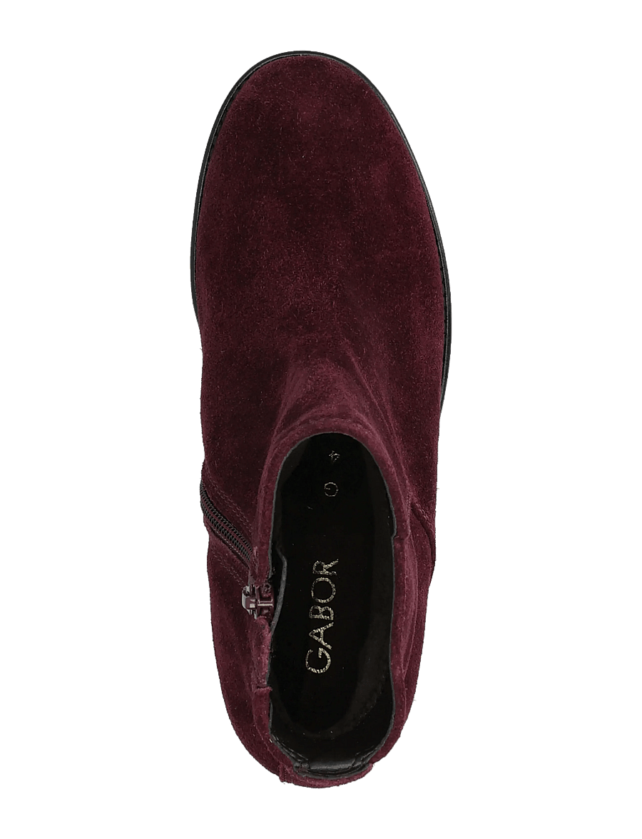 Gabor - Ankle boot - kontsaga poolsaapad - bordeaux - 3