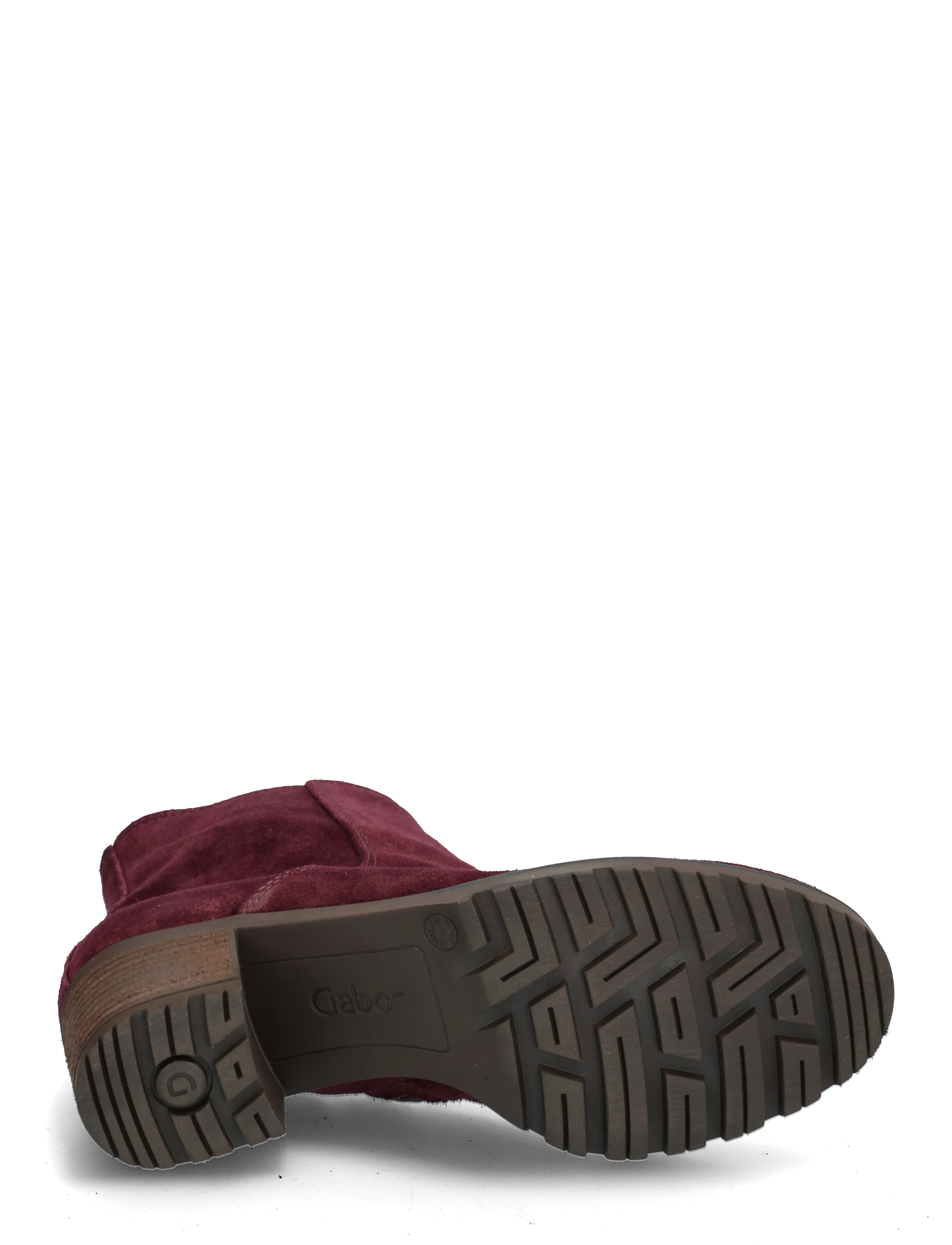 Gabor - Ankle boot - kontsaga poolsaapad - bordeaux - 4