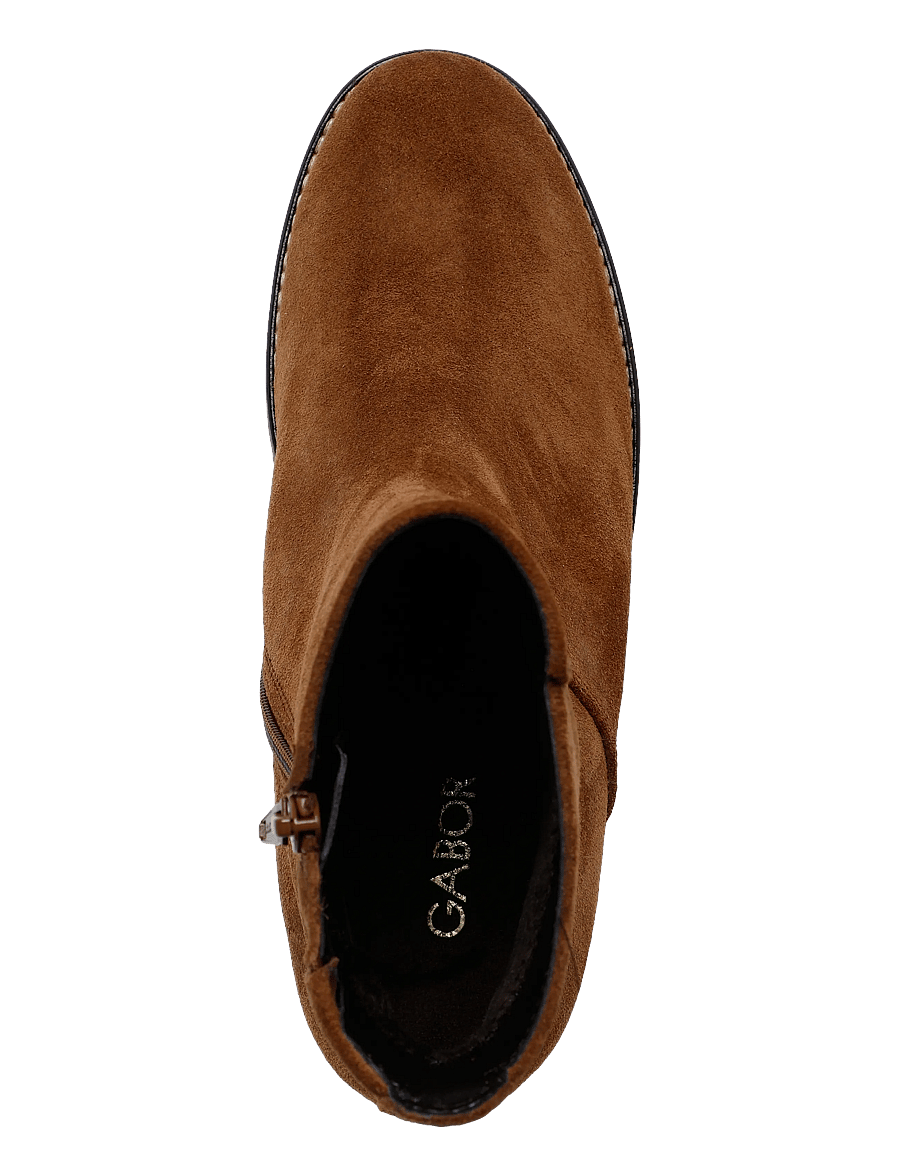 Gabor - Ankle boot - kontsaga poolsaapad - cognac - 3