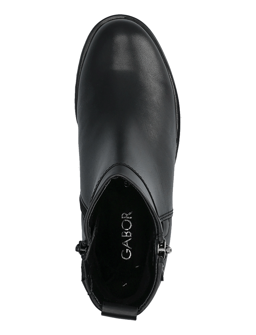 Gabor - Ankle boot - stiefeletten mit absatz - black - 3