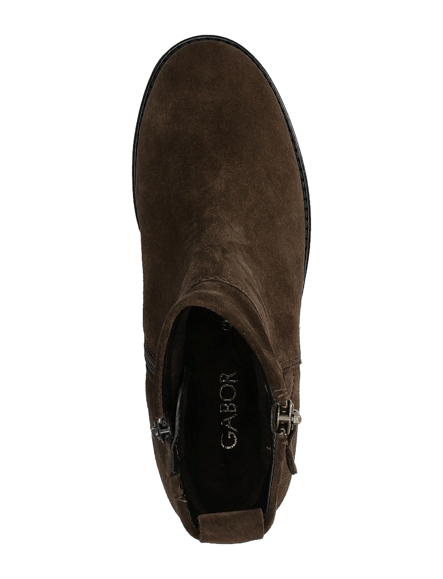 Gabor - Ankle boot - stiefeletten mit absatz - dark brown - 3