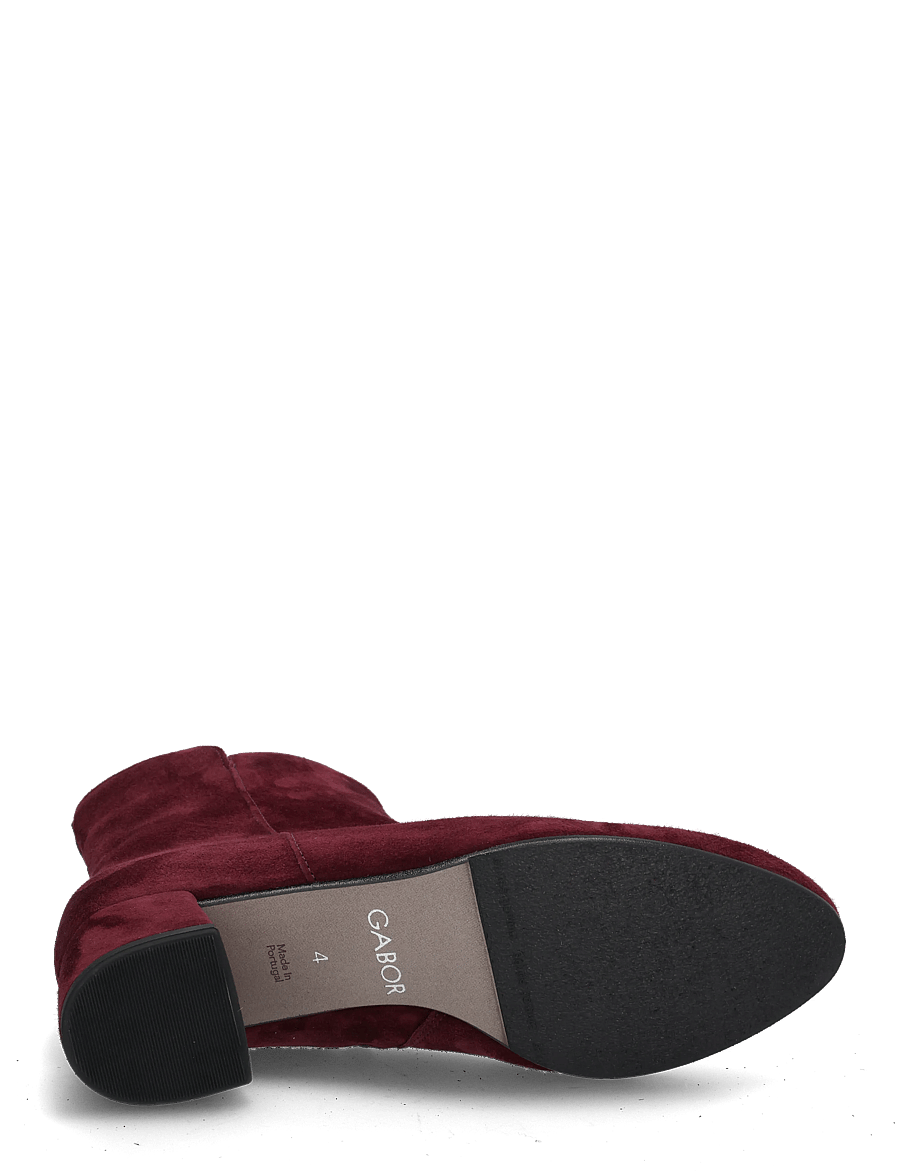 Gabor - Ankle boot - stiefeletten mit absatz - bordeaux - 4